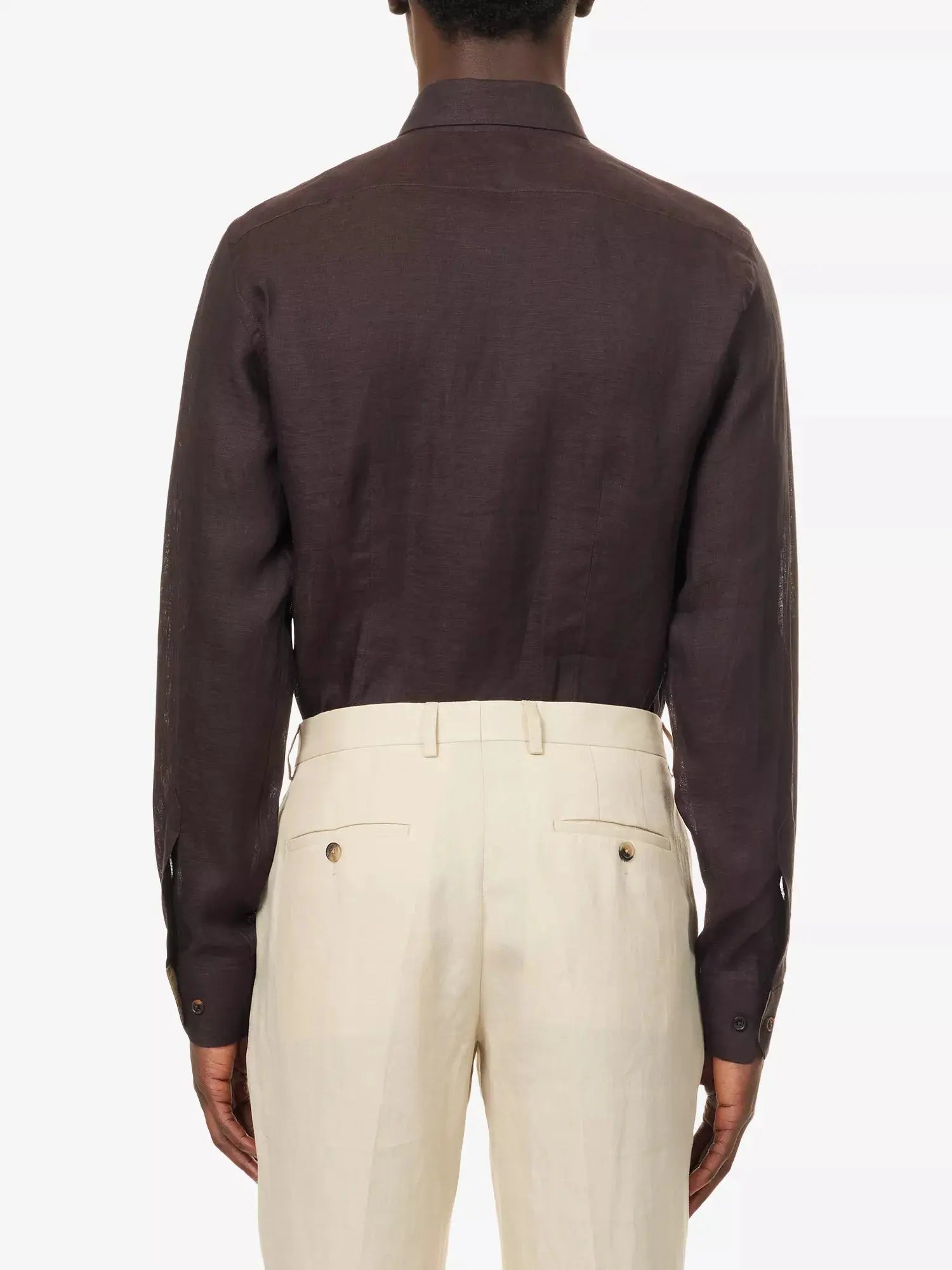 Paul Smith Men's Long-Sleeve Linen Shirt Paul Smith