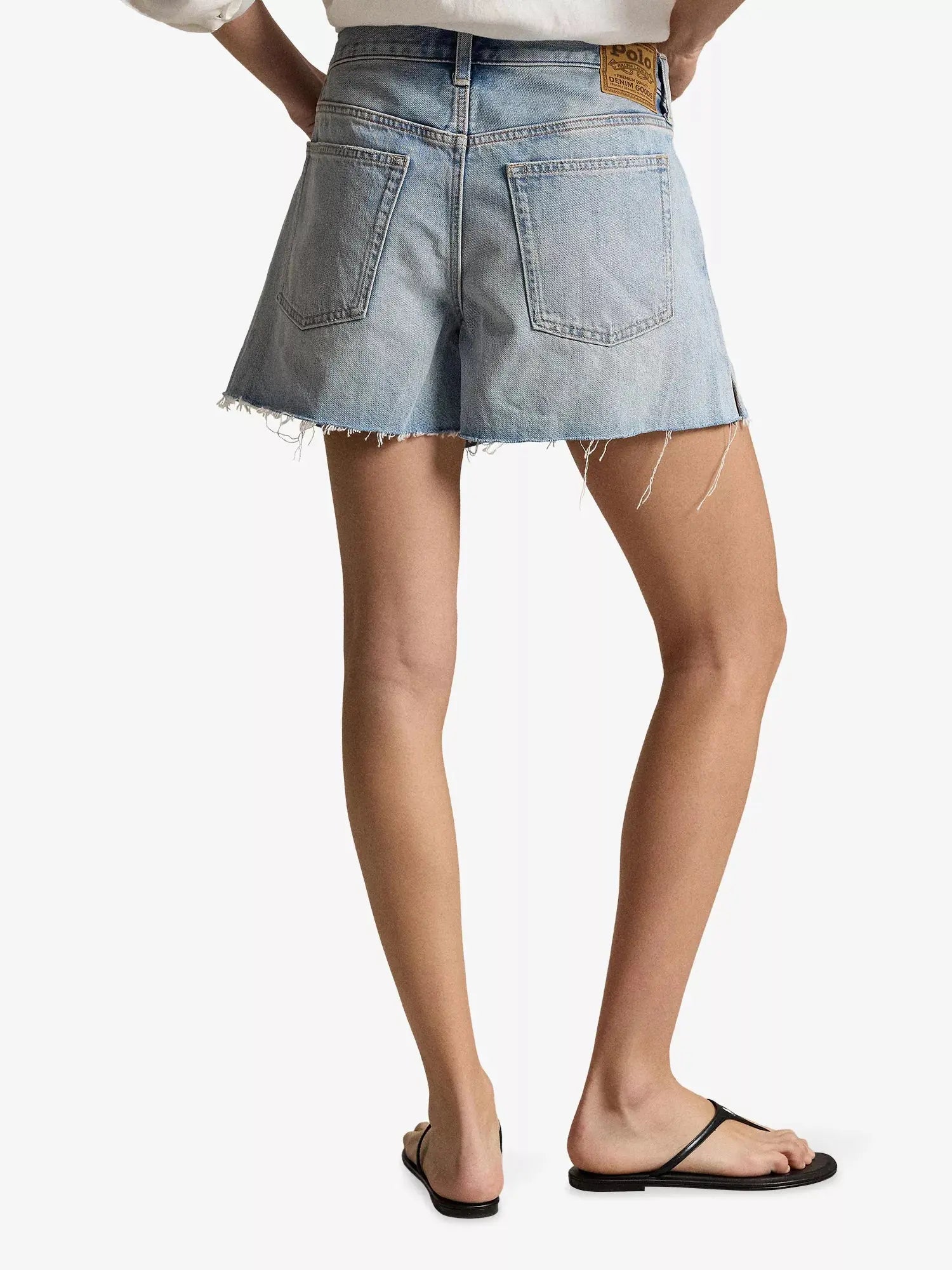 Polo Ralph Lauren Women's Cut-Off Straight-Fit Denim Shorts Polo Ralph Lauren