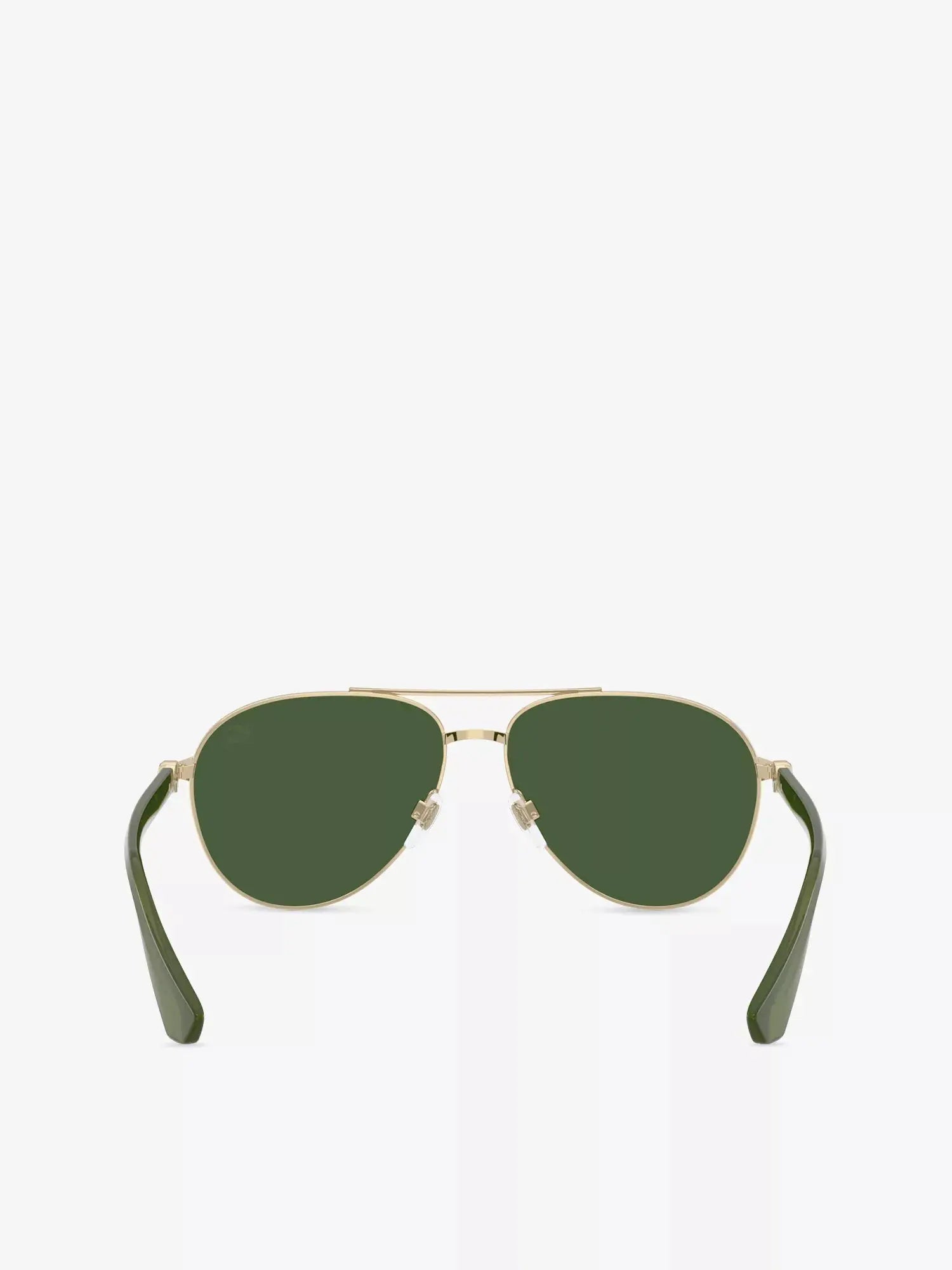 Burberry Women's BE3167 Aviator-Frame Metal Sunglasses Burberry