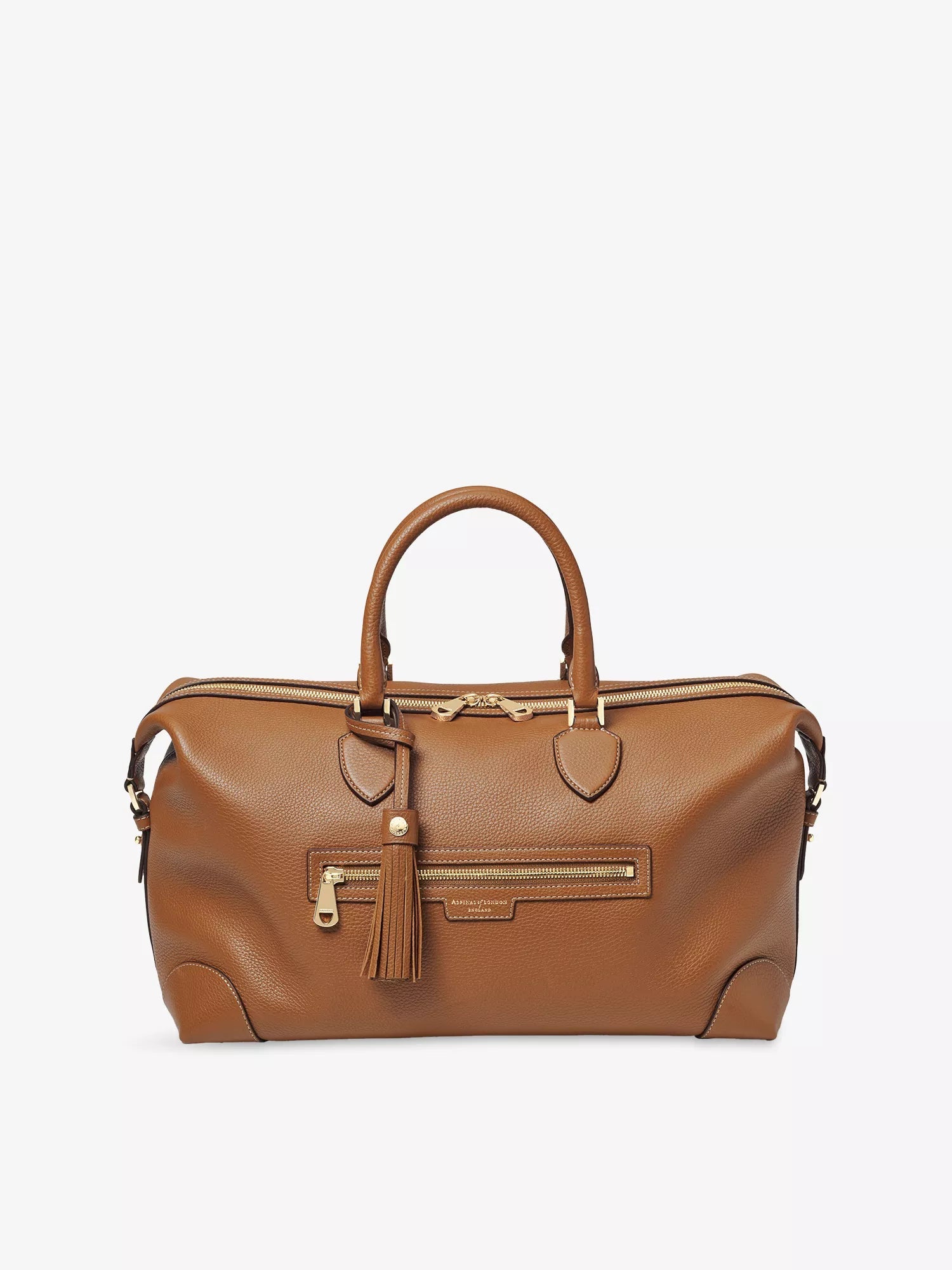 Aspinal of London Men's Husdon Leather Flight Bag Aspinal of London