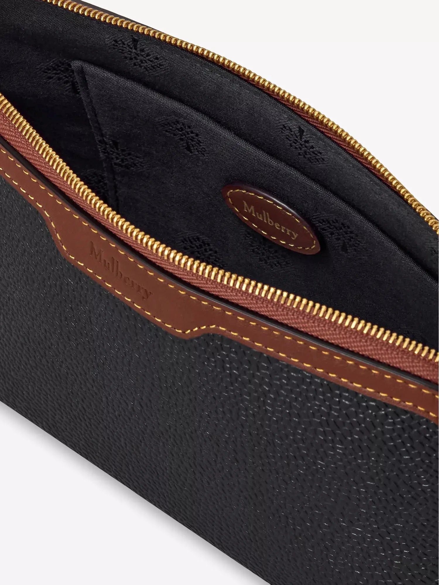Mulberry Women's Small Cosmetic Leather Pouch Mulberry