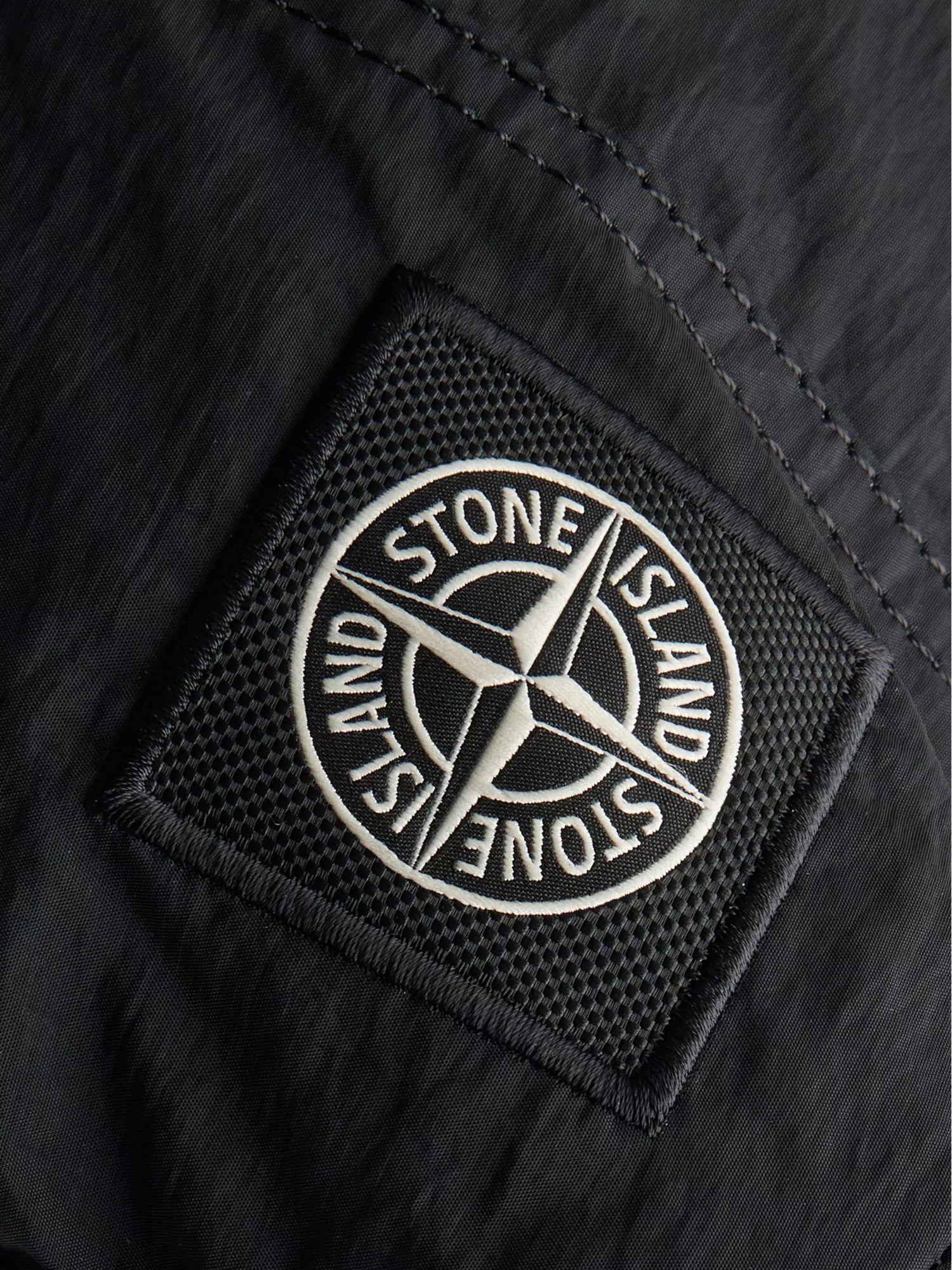 Stone Island Men's Brand-Patch Zip-Pocket Tote Bag Stone Island