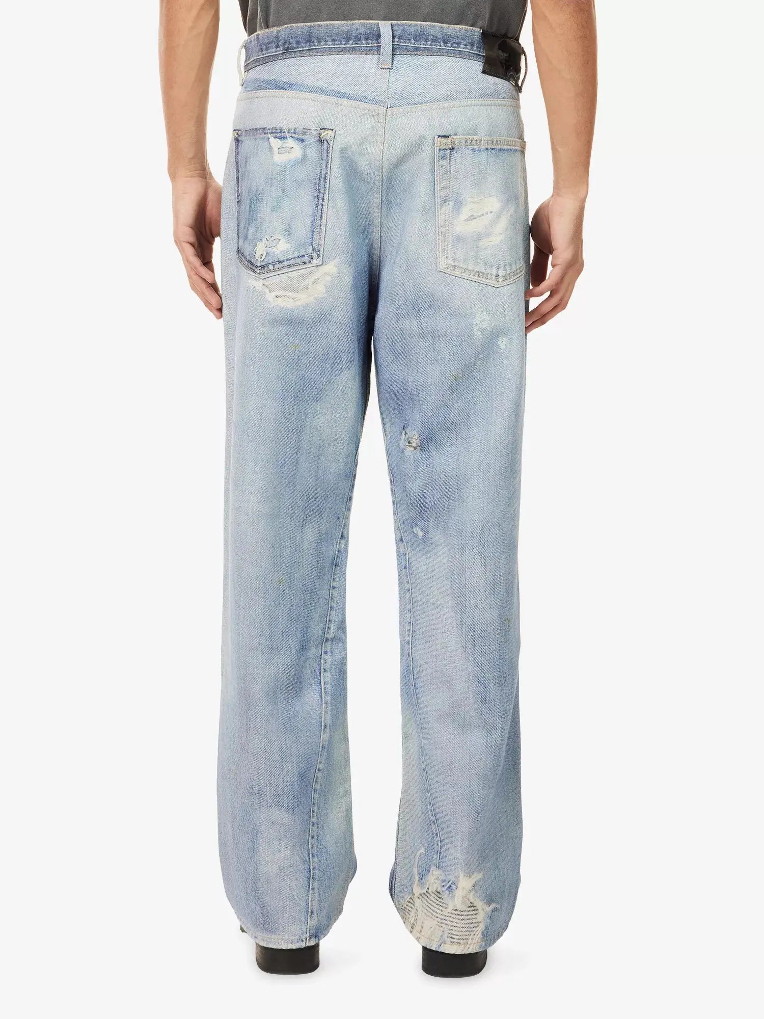 Our Legacy Men's Third Cut Faded-Wash Denim Jeans Our Legacy