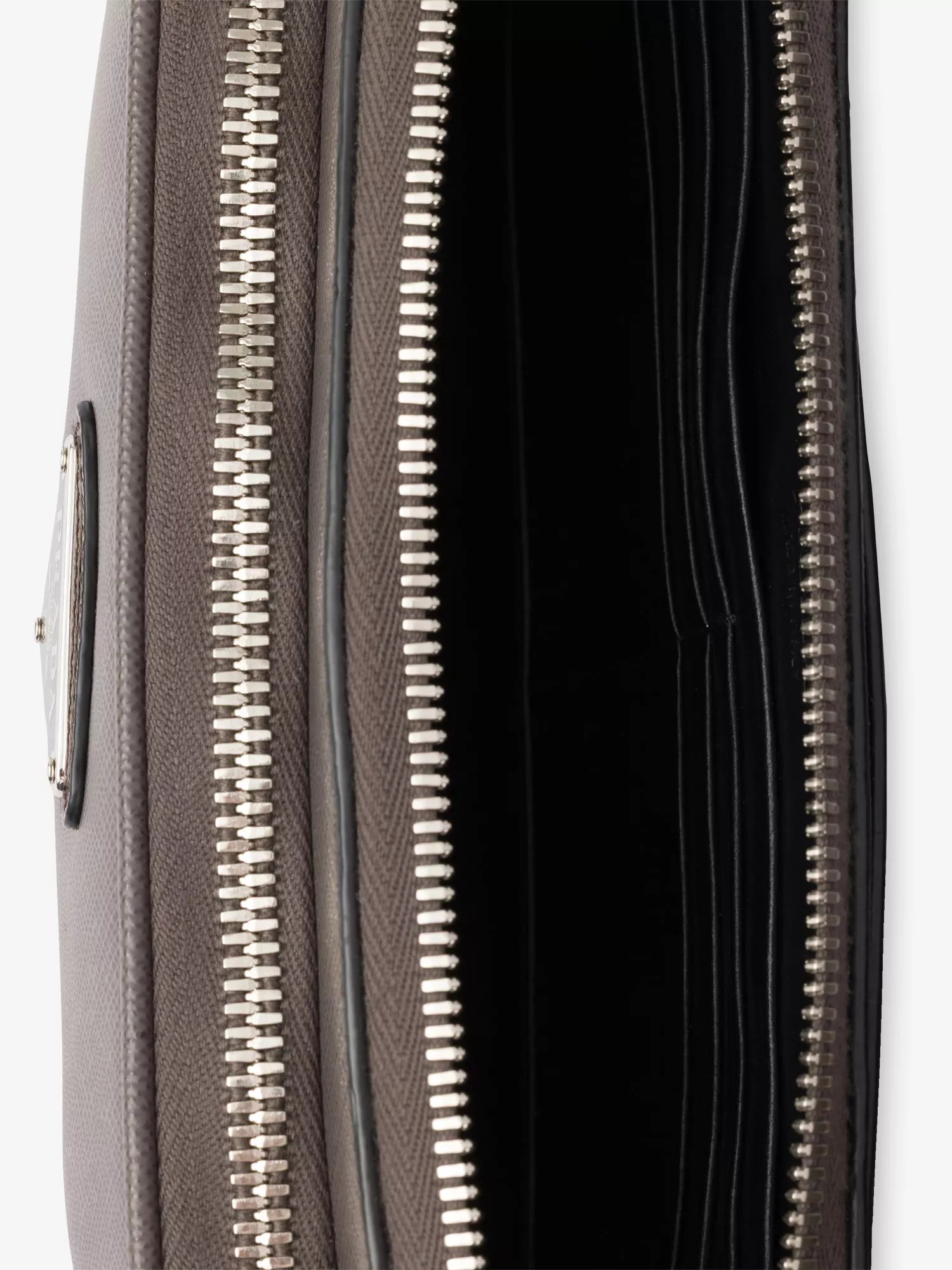 Prada Men's Brand-plaque Saffiano-leather cross-body bag Prada