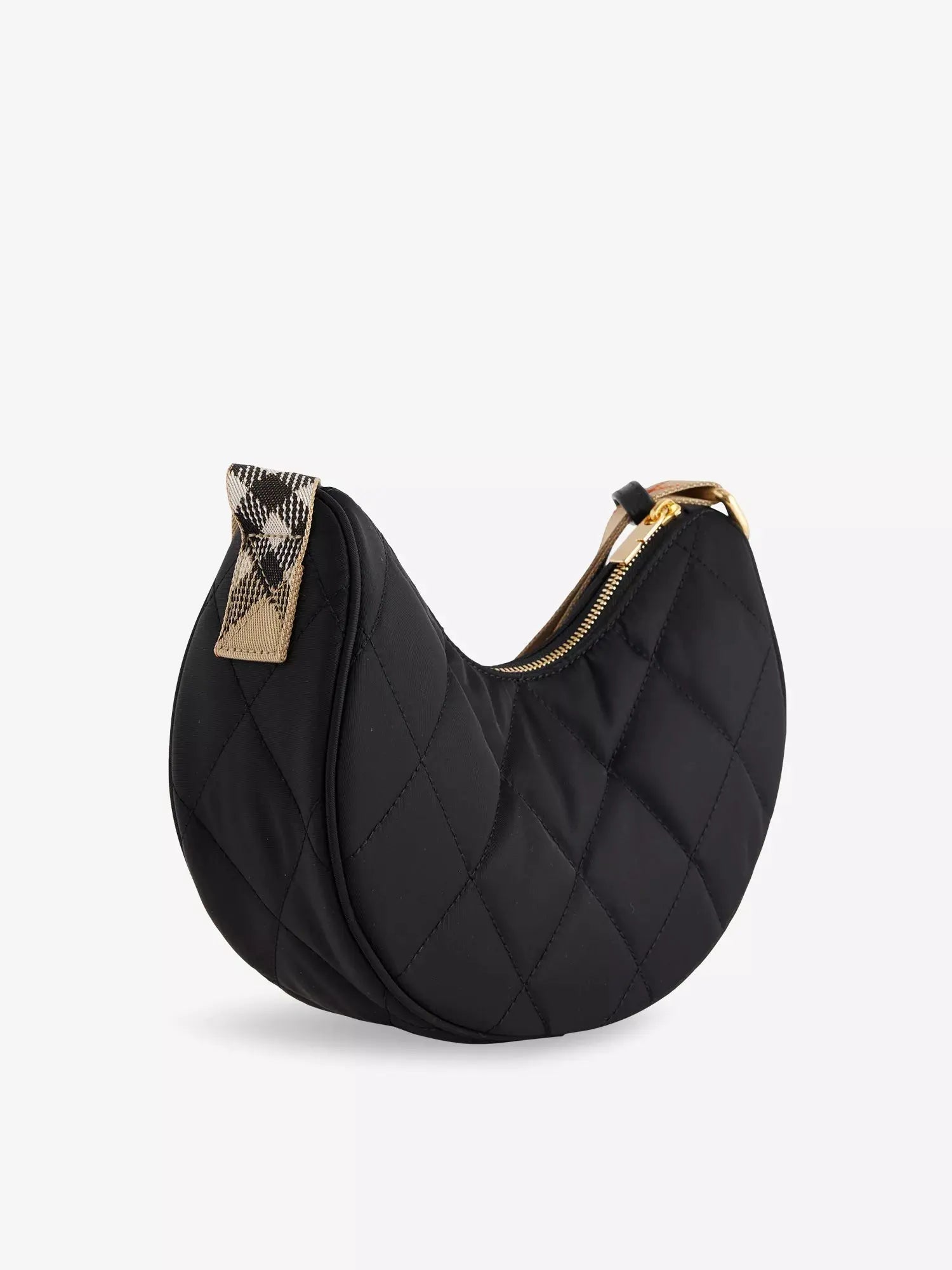 Burberry Women's Horseshoe Woven Cross-Body Bag Burberry