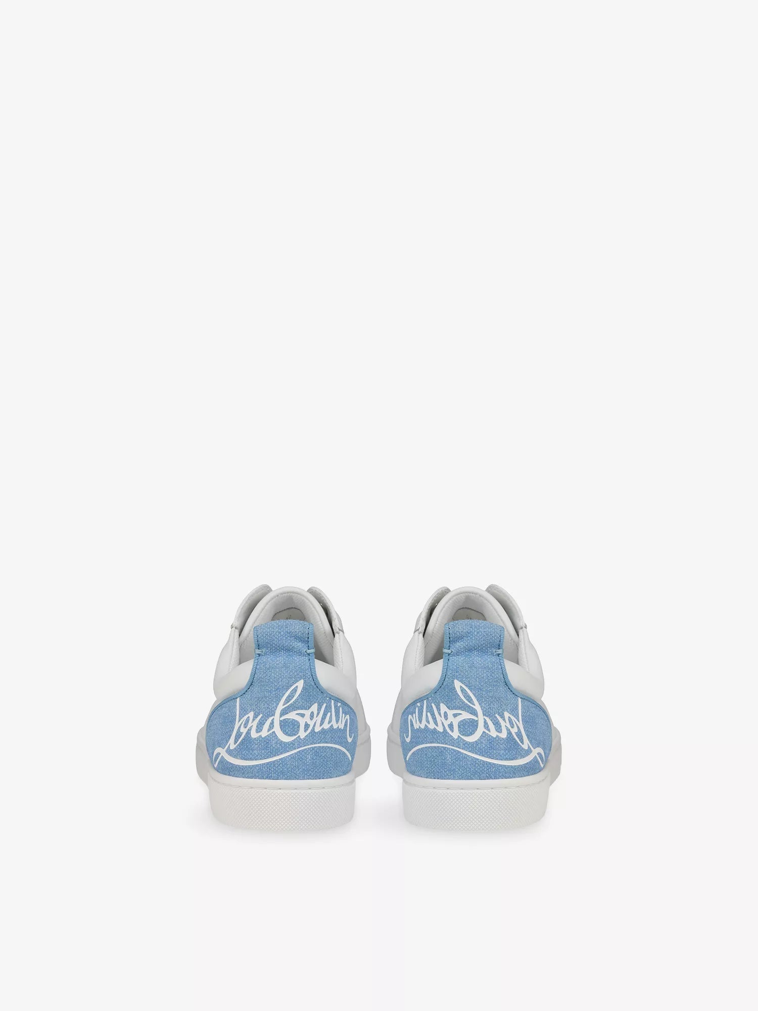 Christian Louboutin Men's Fun Louis Junior Leather Trainers Christian Louboutin