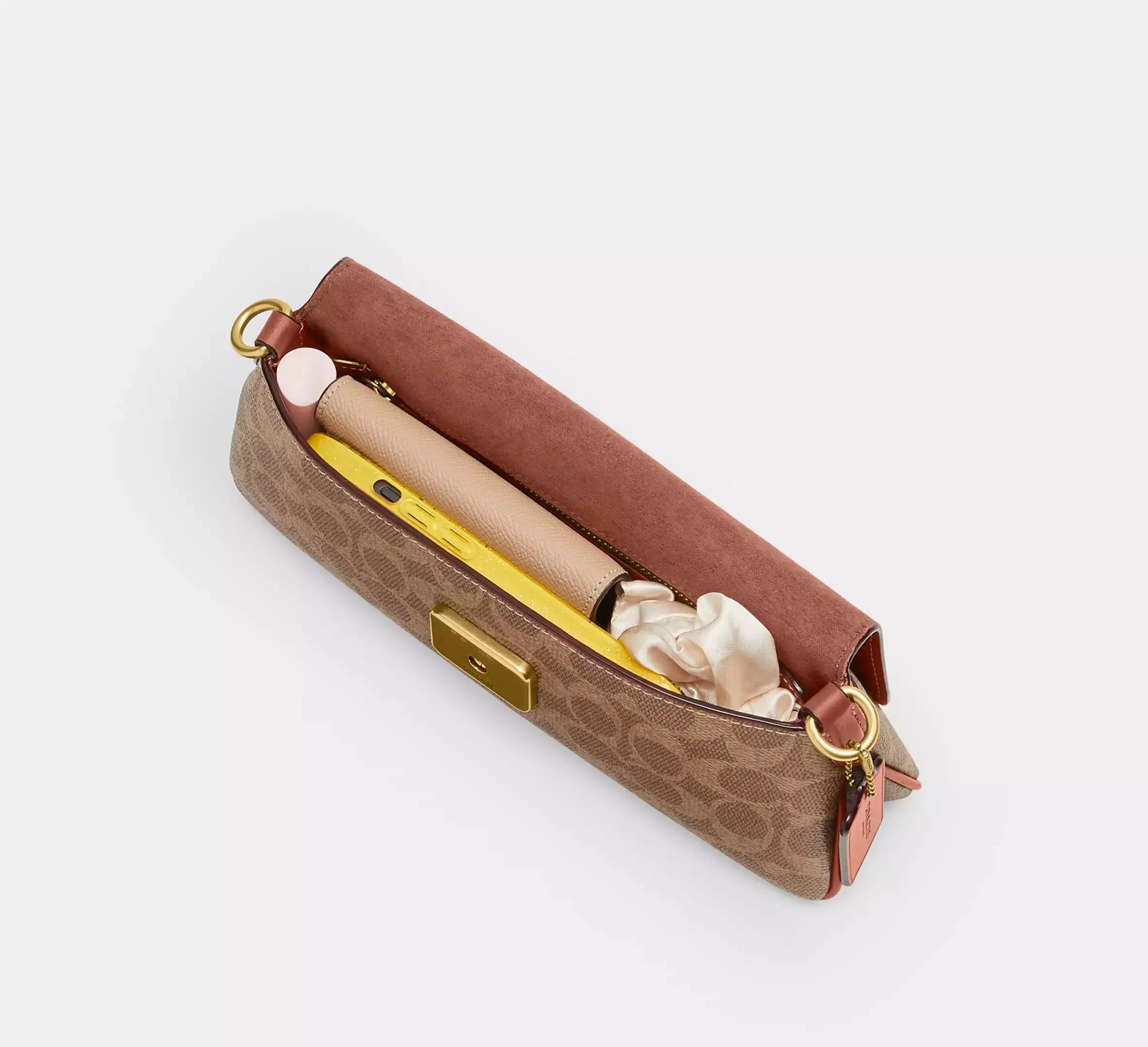 Coach Women's Jet Shoulder Bag In Signature Canvas Coach