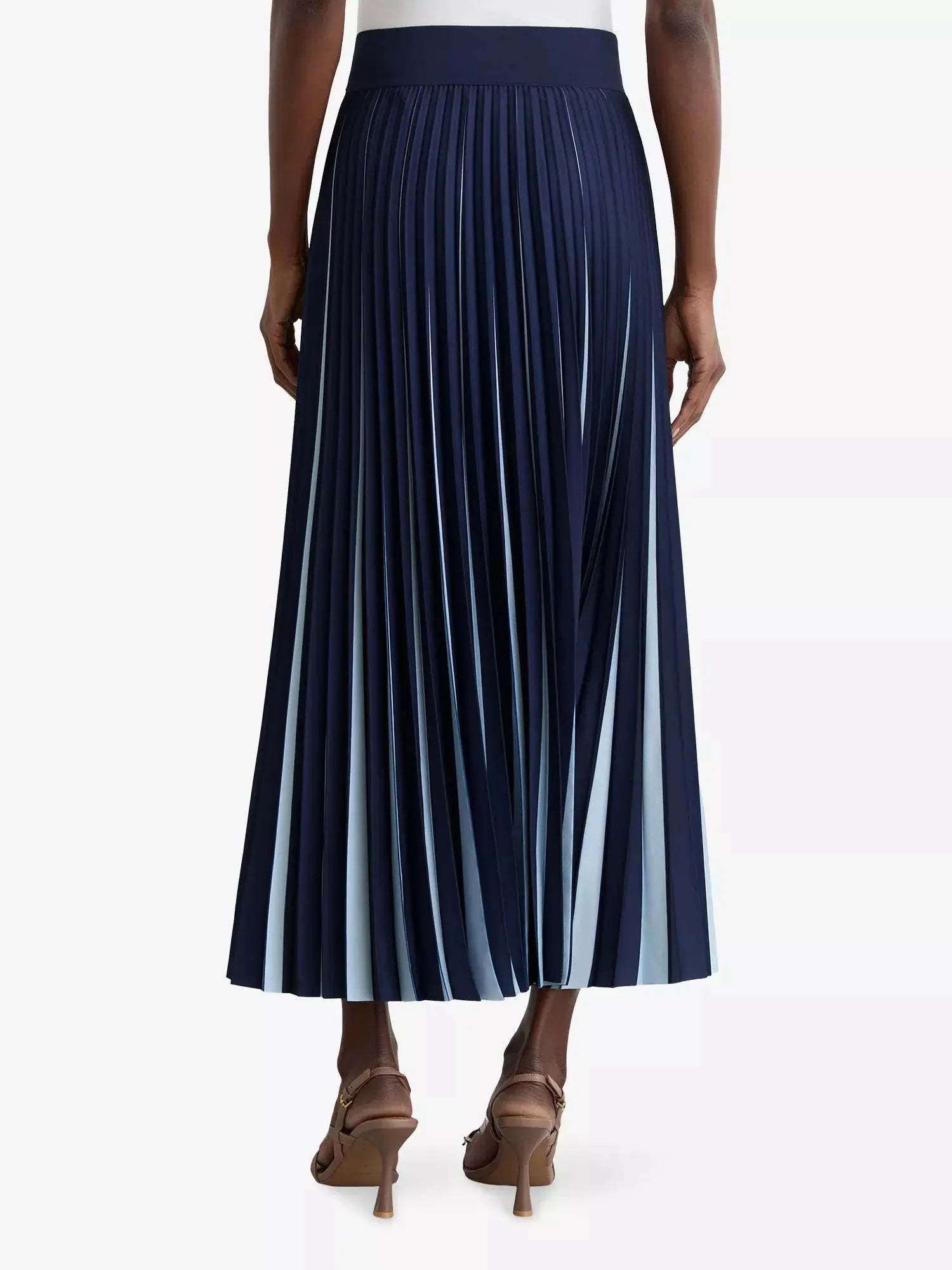 Reiss Women's Serena Pleated Woven Midi Skirt Reiss