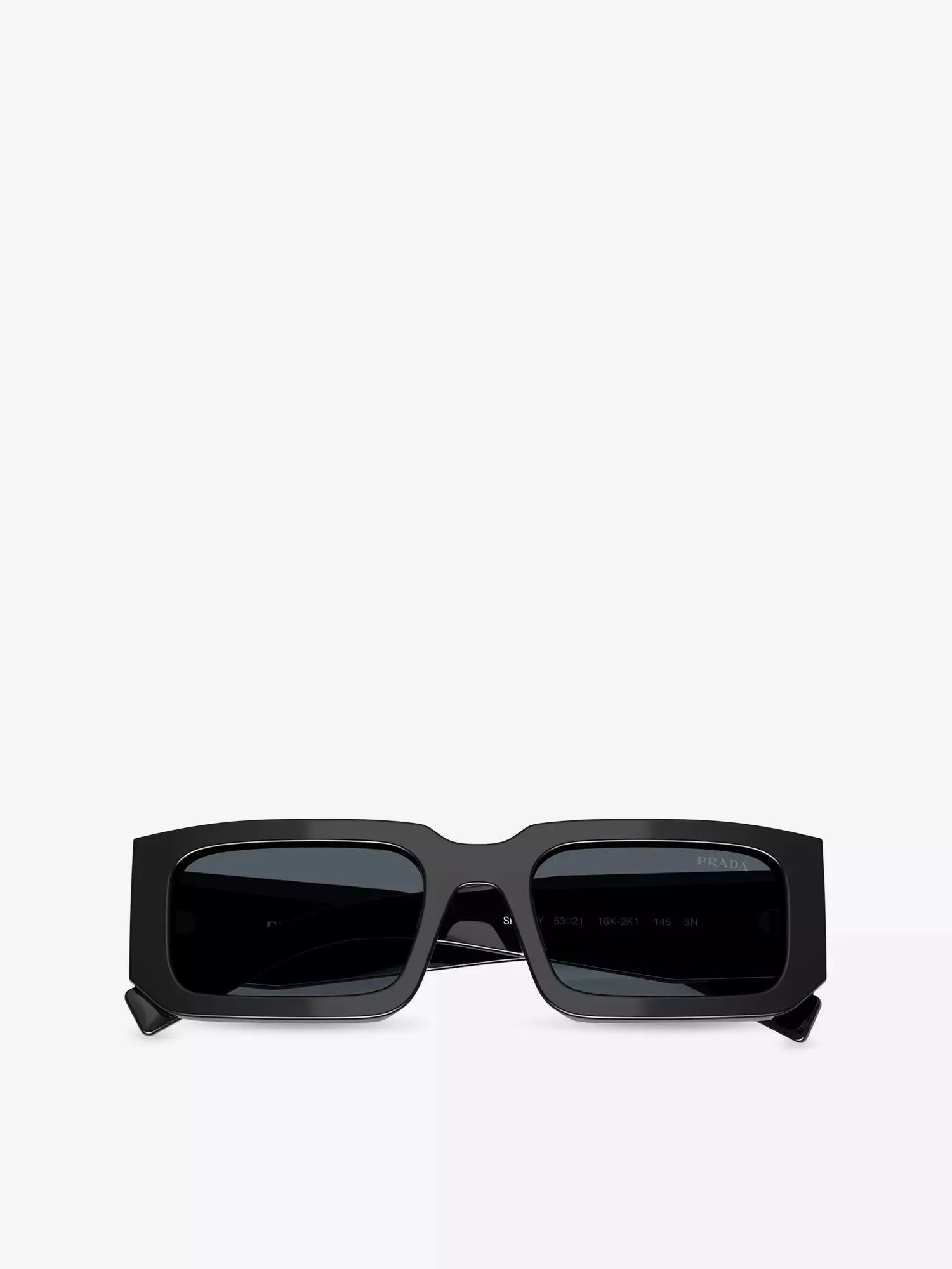 Prada Women's PR 06YS Rectangle-Frame Acetate Sunglasses Prada