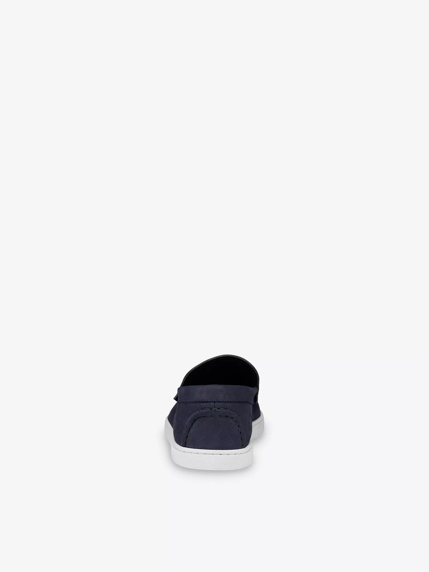 Christian Louboutin Men's Moonboat Suede Loafers Christian Louboutin