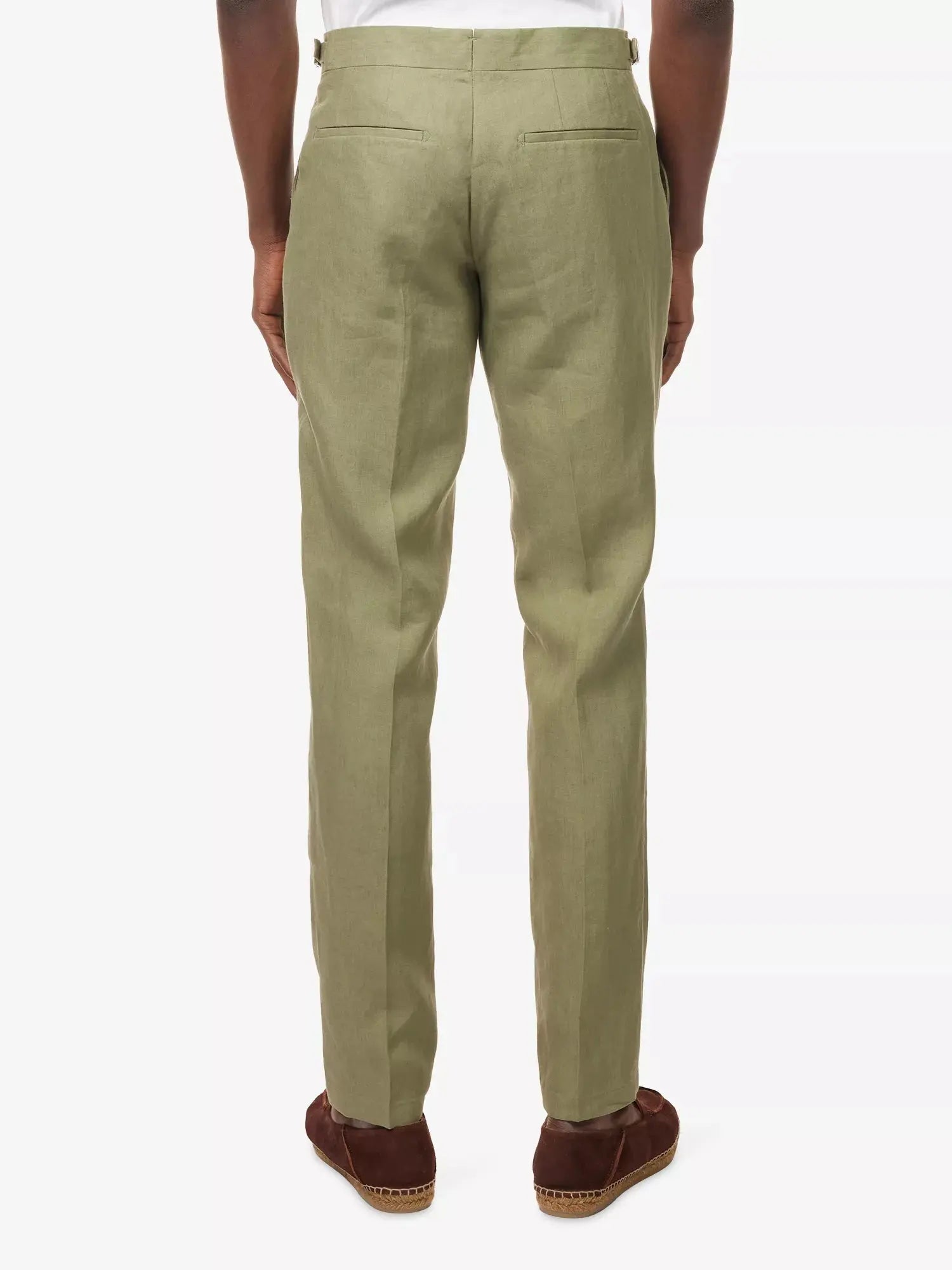 Orlebar Brown Men's Griffon Tapered-Leg Linen Trousers Orlebar Brown