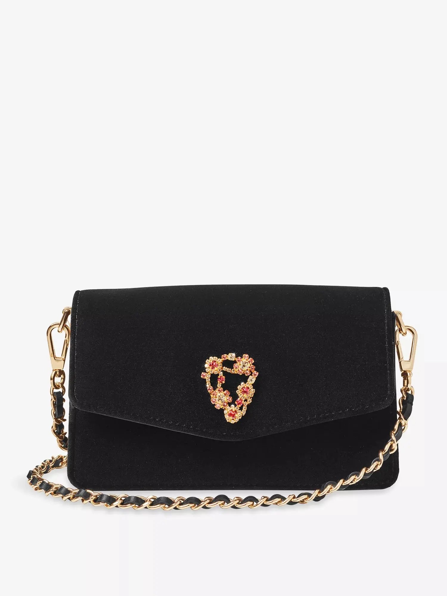 Aspinal of London Women's Eliza Velvet Clutch Bag Aspinal of London
