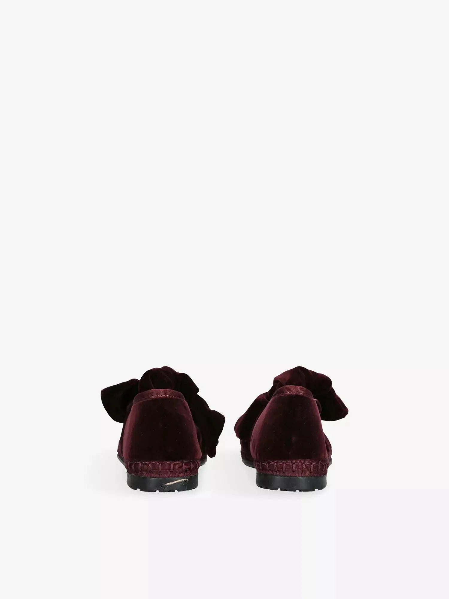 Flabelus Women's Lyra Wine Velvet Slippers Flabelus