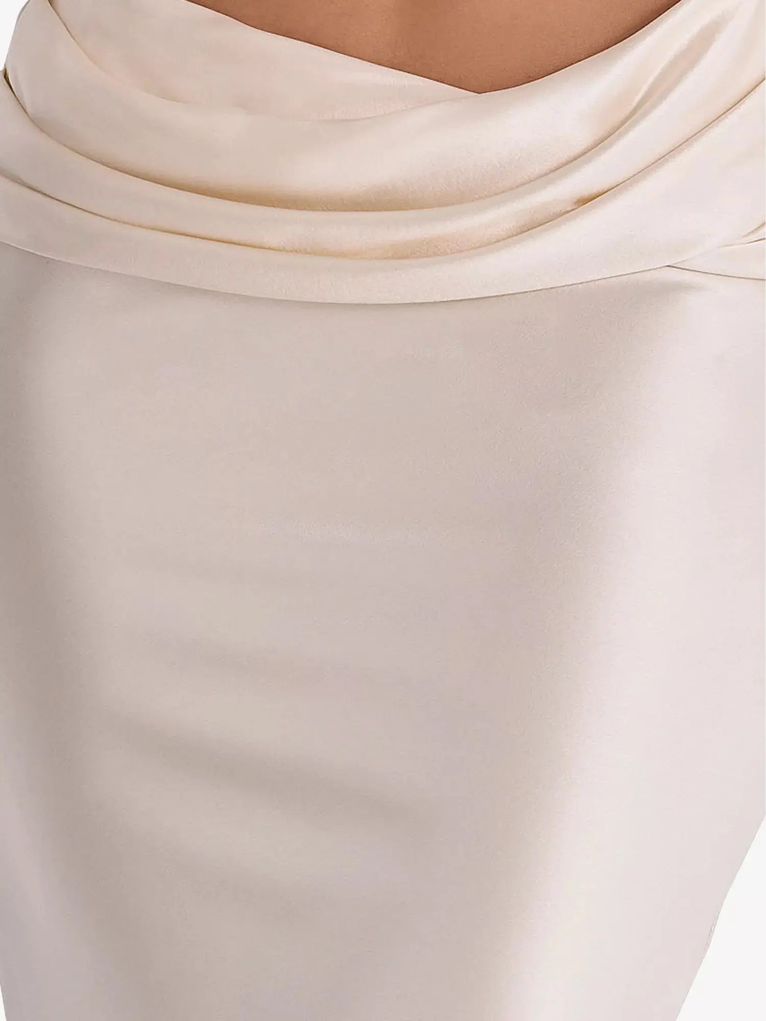 House of CB Women's Beau Draped Satin Maxi Skirt House of CB