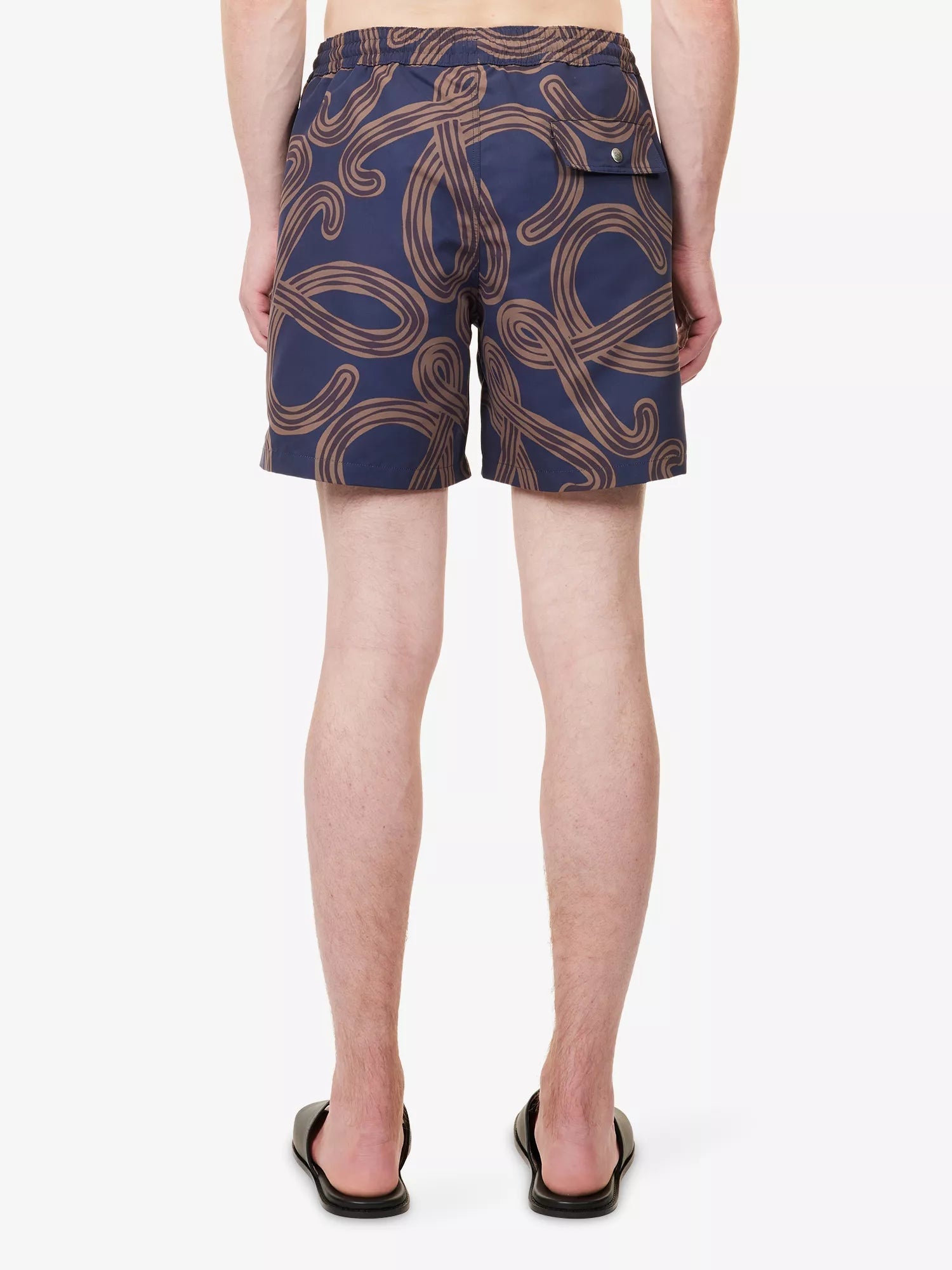 Loewe Men's Loewe x Paula's Ibiza Anagram-Print Swim Shorts Loewe