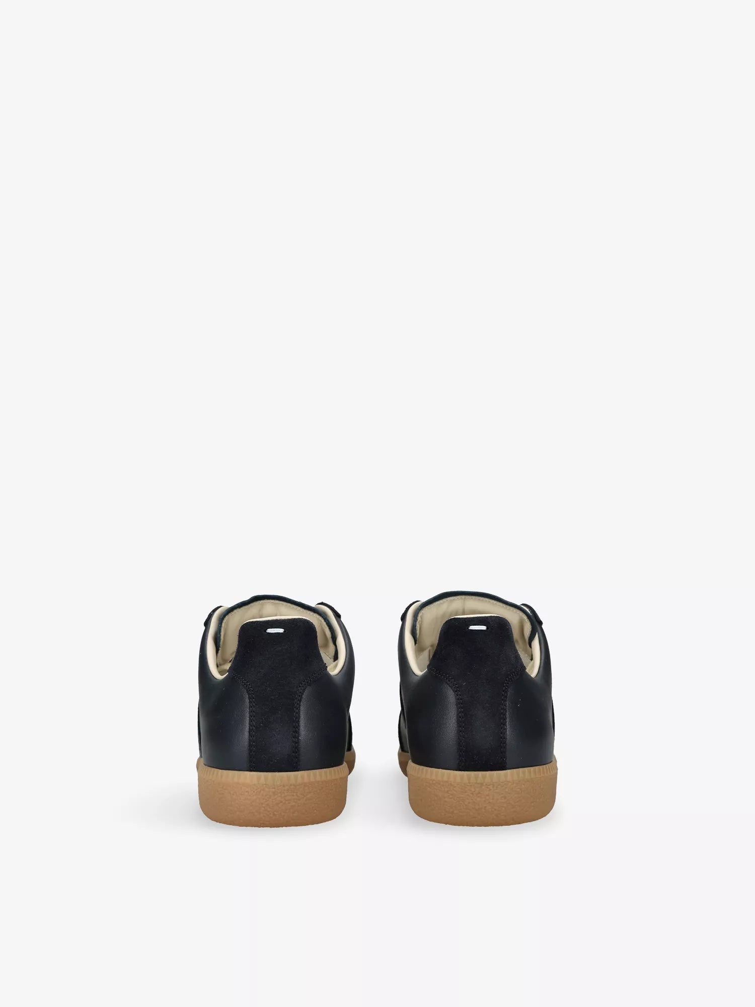 Maison Margiela Men's Panelled Leather Trainers Maison Margiela