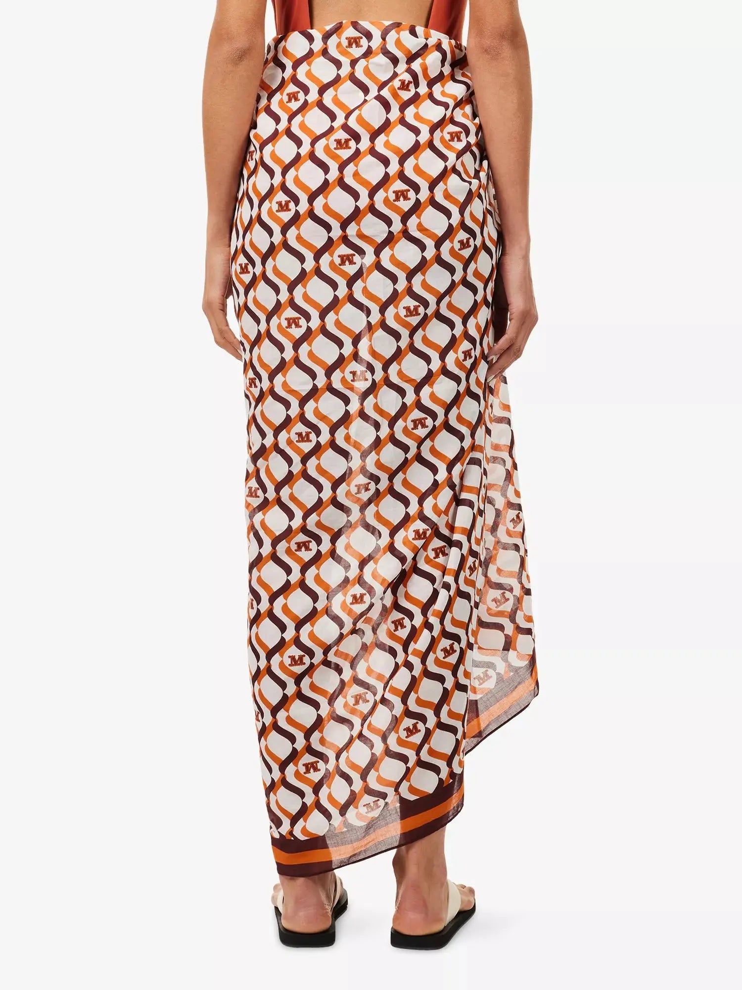 Max Mara Women's Elfi Pareo Printed Cotton-Muslin Sarong Max Mara