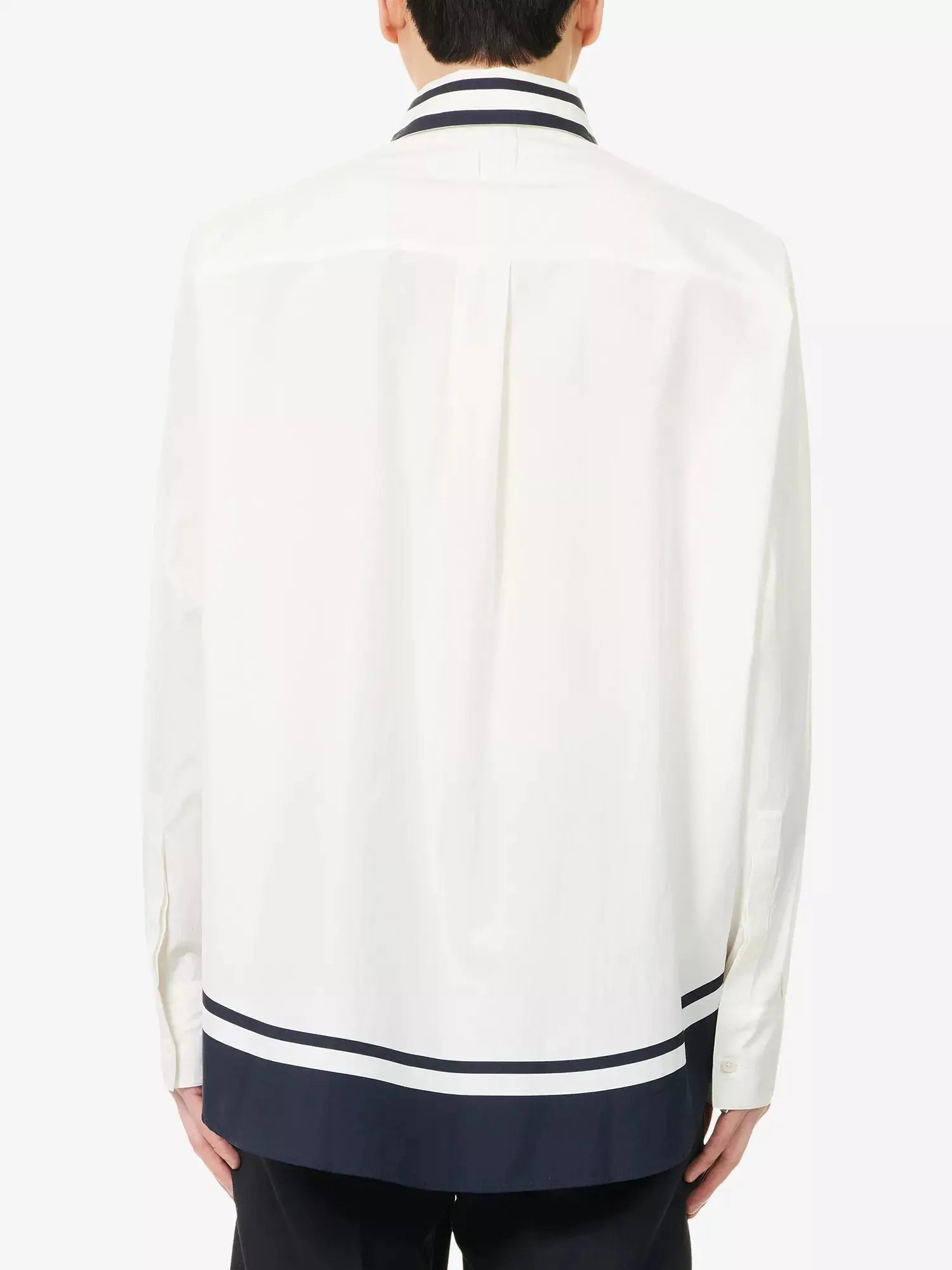 Jacquemus Men's La Chemise Camargue Striped Cotton-Poplin Shirt Jacquemus
