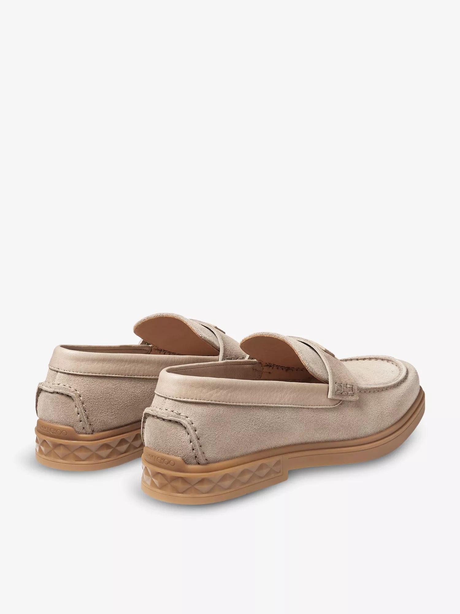 Jimmy Choo Men's Josh Driver reverse-suede loafers Jimmy Choo