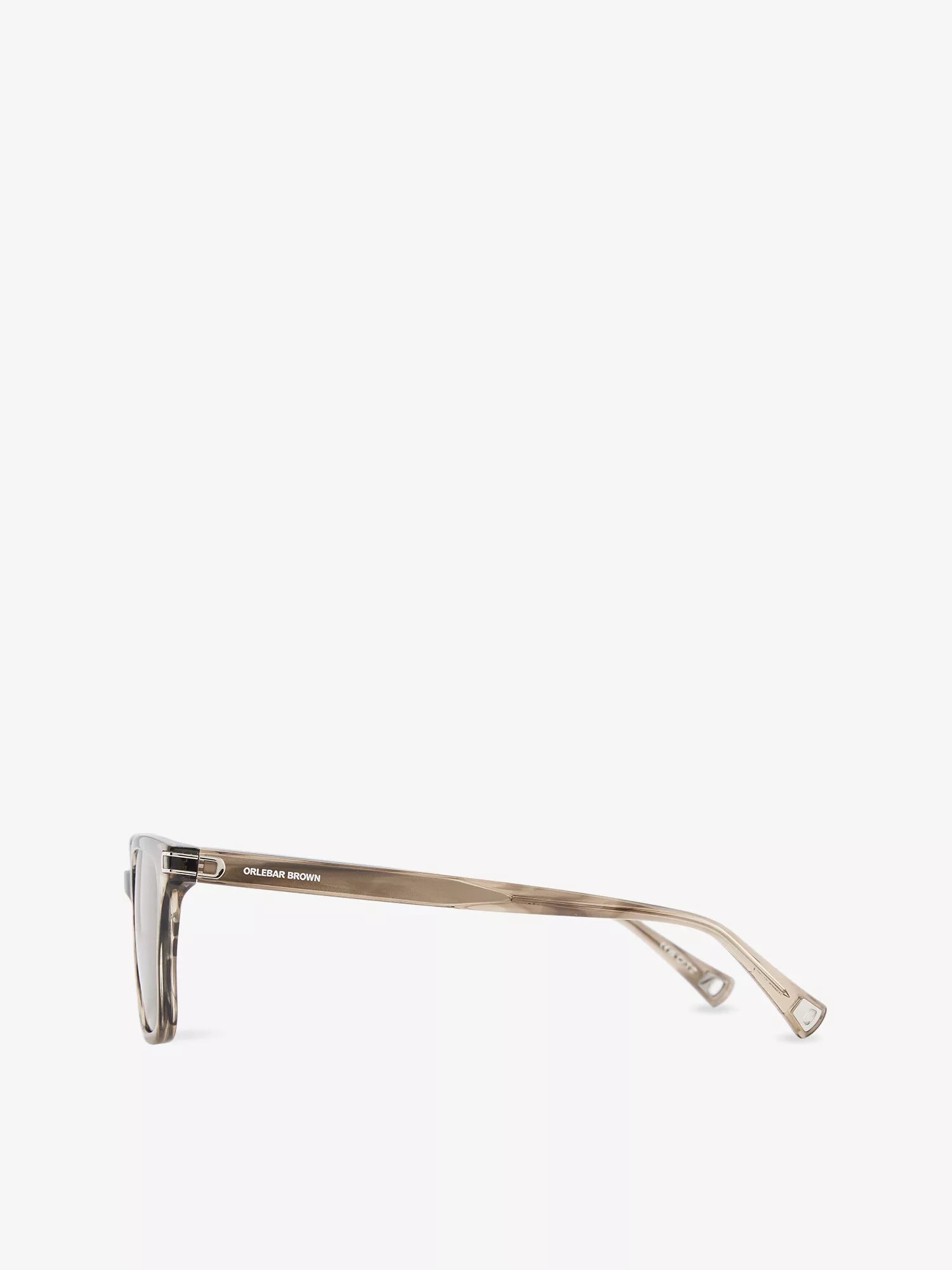 Orlebar Brown Men's Robbie Rectangular Acetate Sunglasses Orlebar Brown