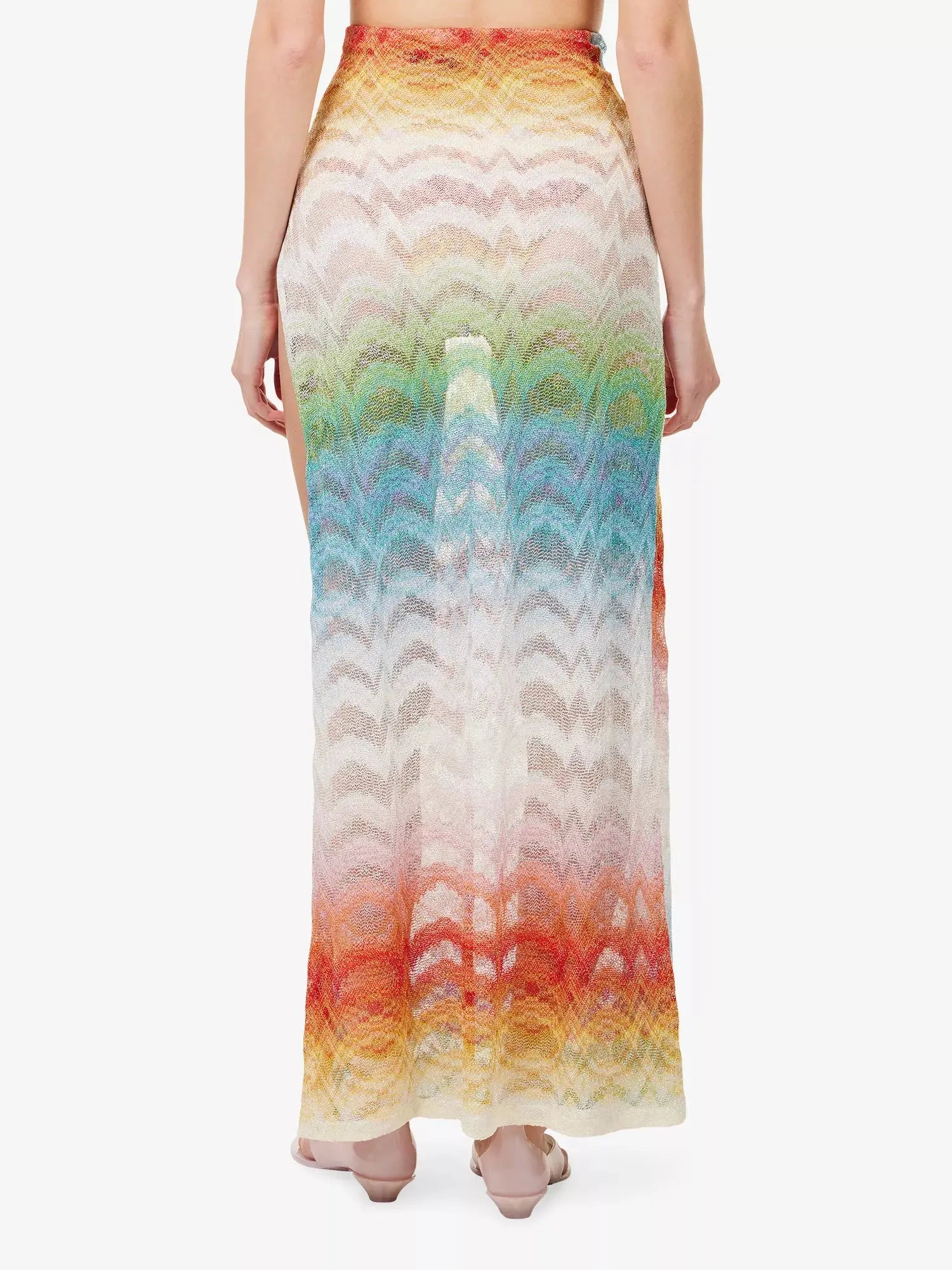 Missoni Women's Gradient Raschel-Knit Maxi Skirt Missoni