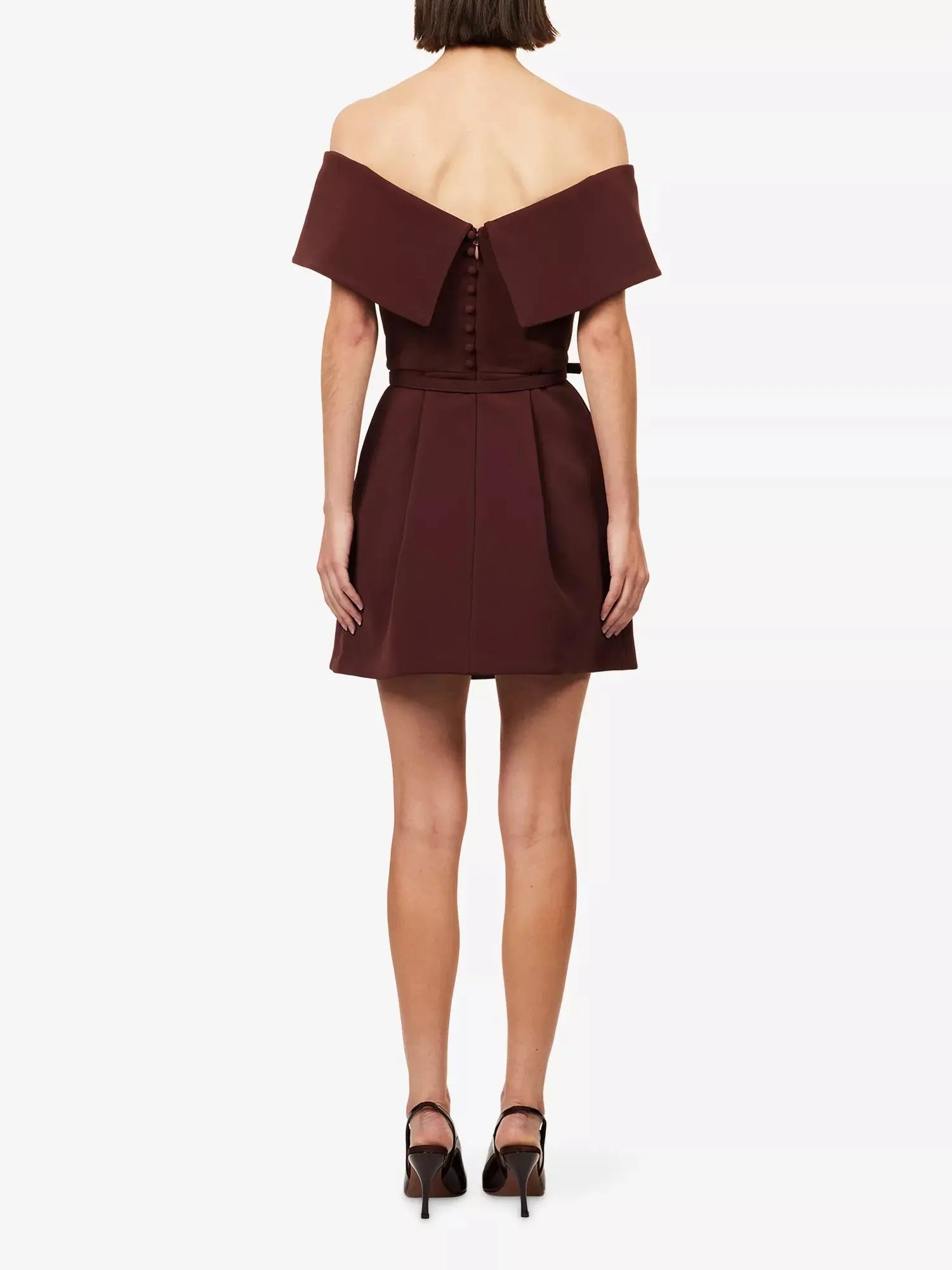 Nadine Merabi Women's Harper Embellished Stretch-Woven Mini Dress Nadine Merabi