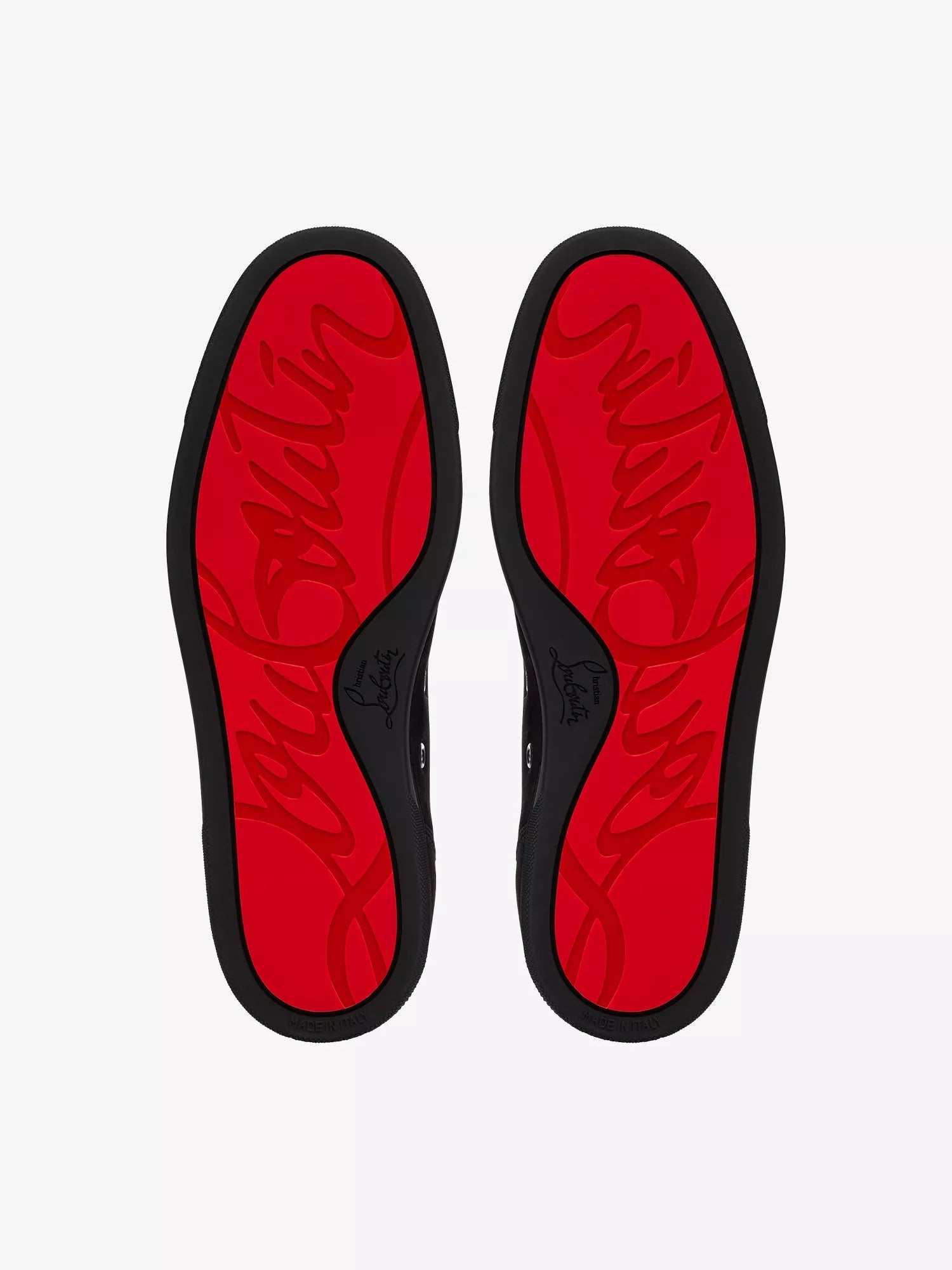 Christian Louboutin Men's Louis Junior Suede Trainers Christian Louboutin