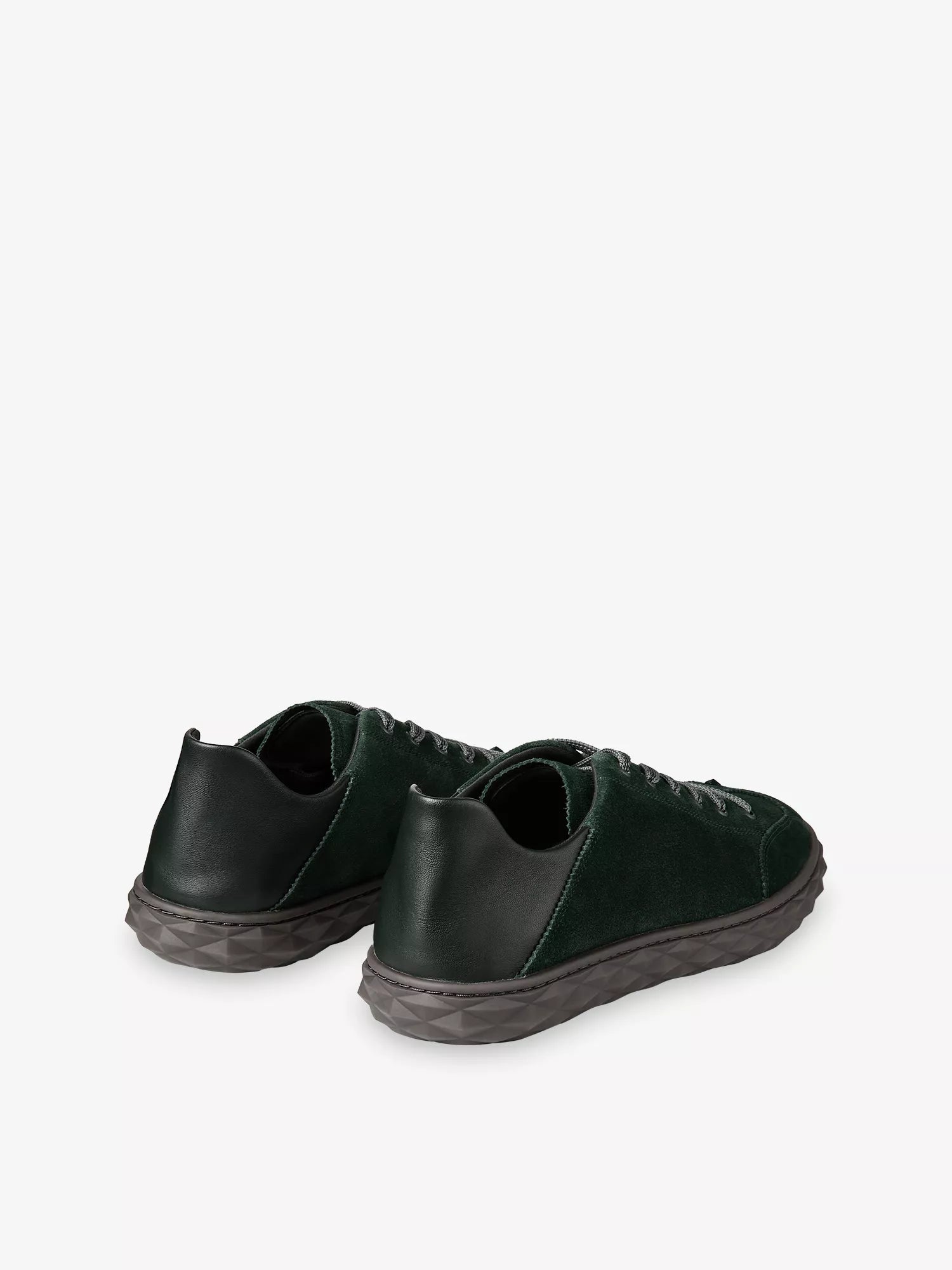 Jimmy Choo Men's Diamond Flex Suede Trainers Jimmy Choo