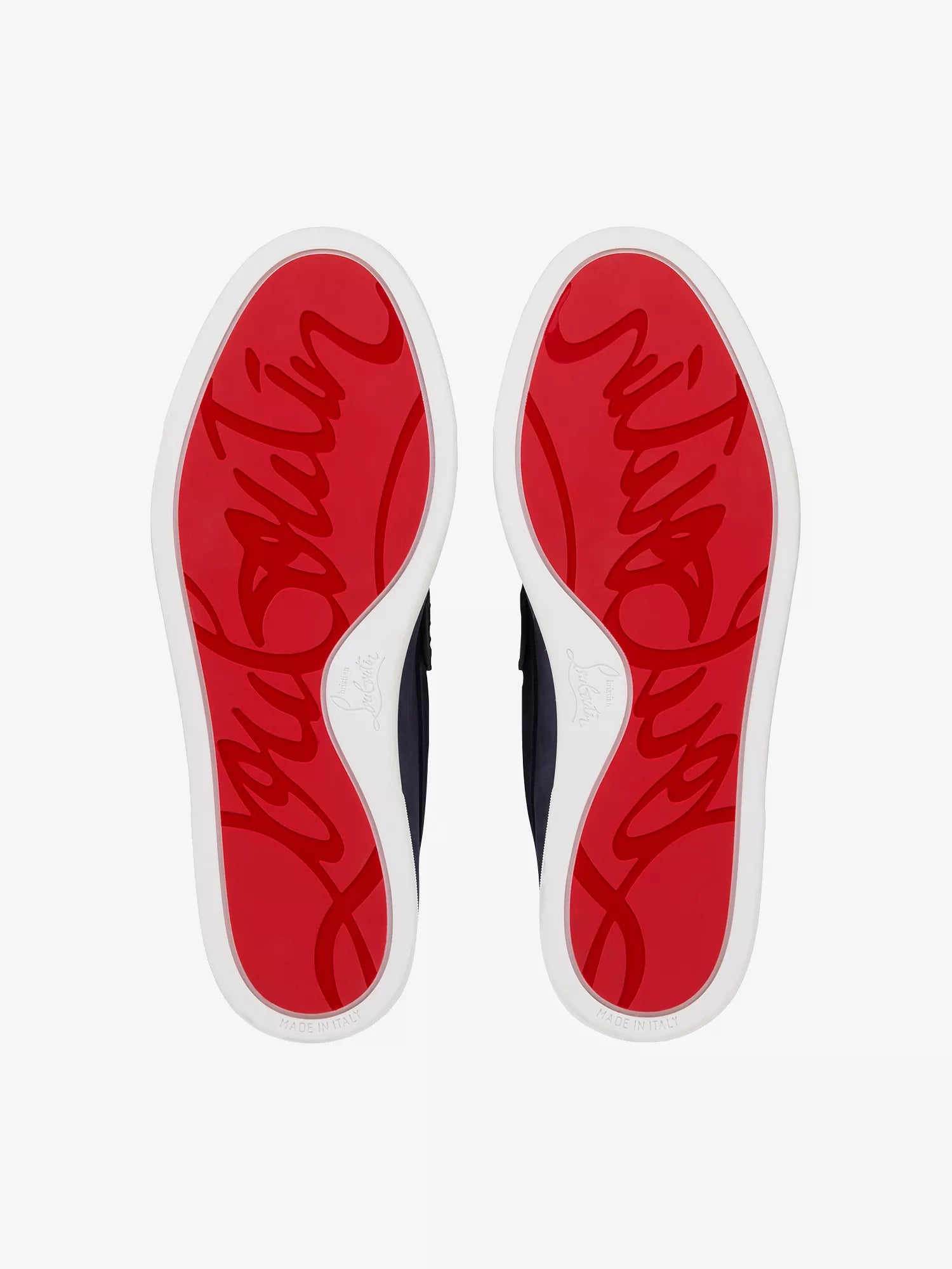Christian Louboutin Men's Moonboat Suede Loafers Christian Louboutin