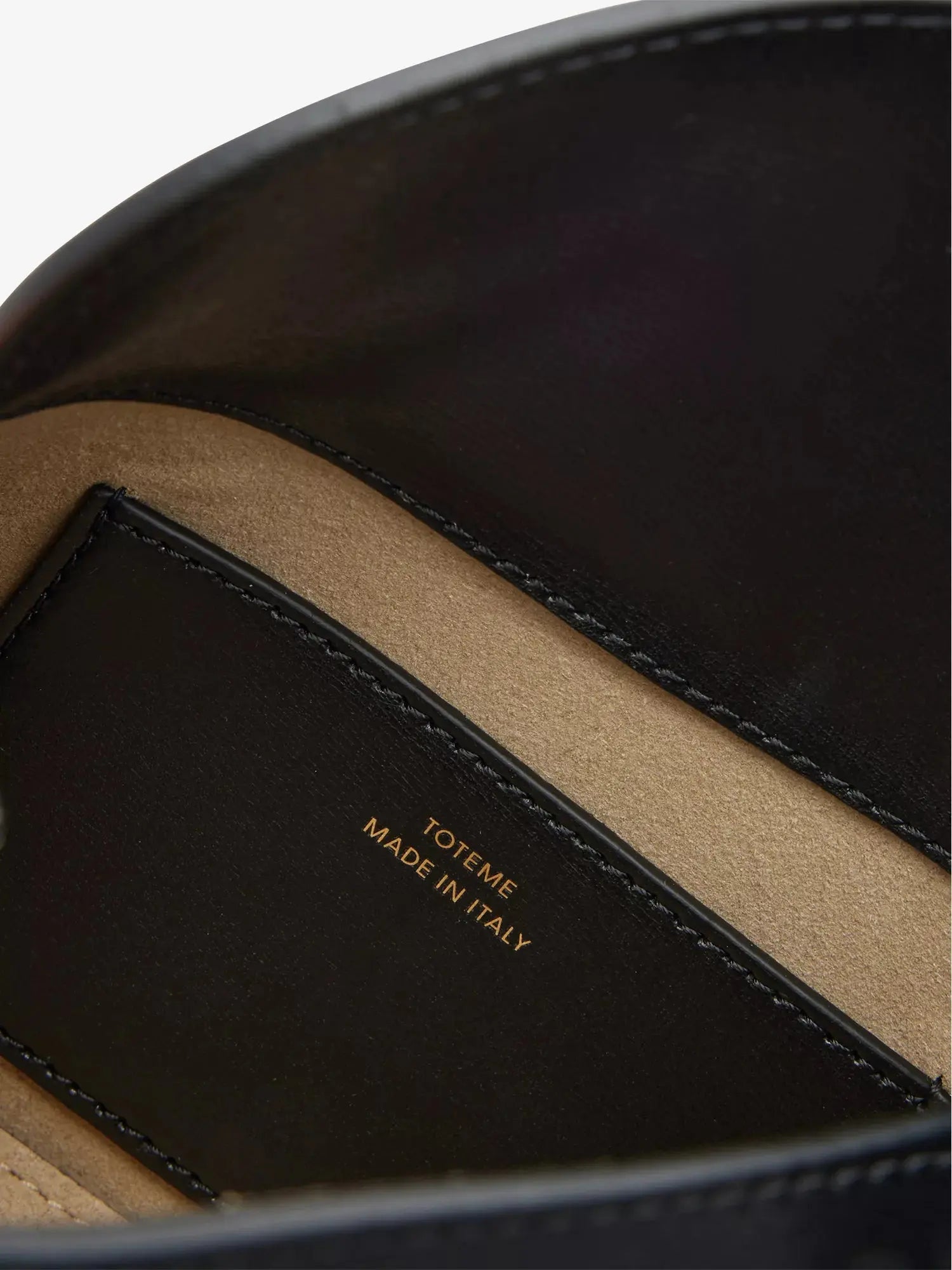 Toteme Women's T-Lock Mini Leather Clutch Bag Toteme