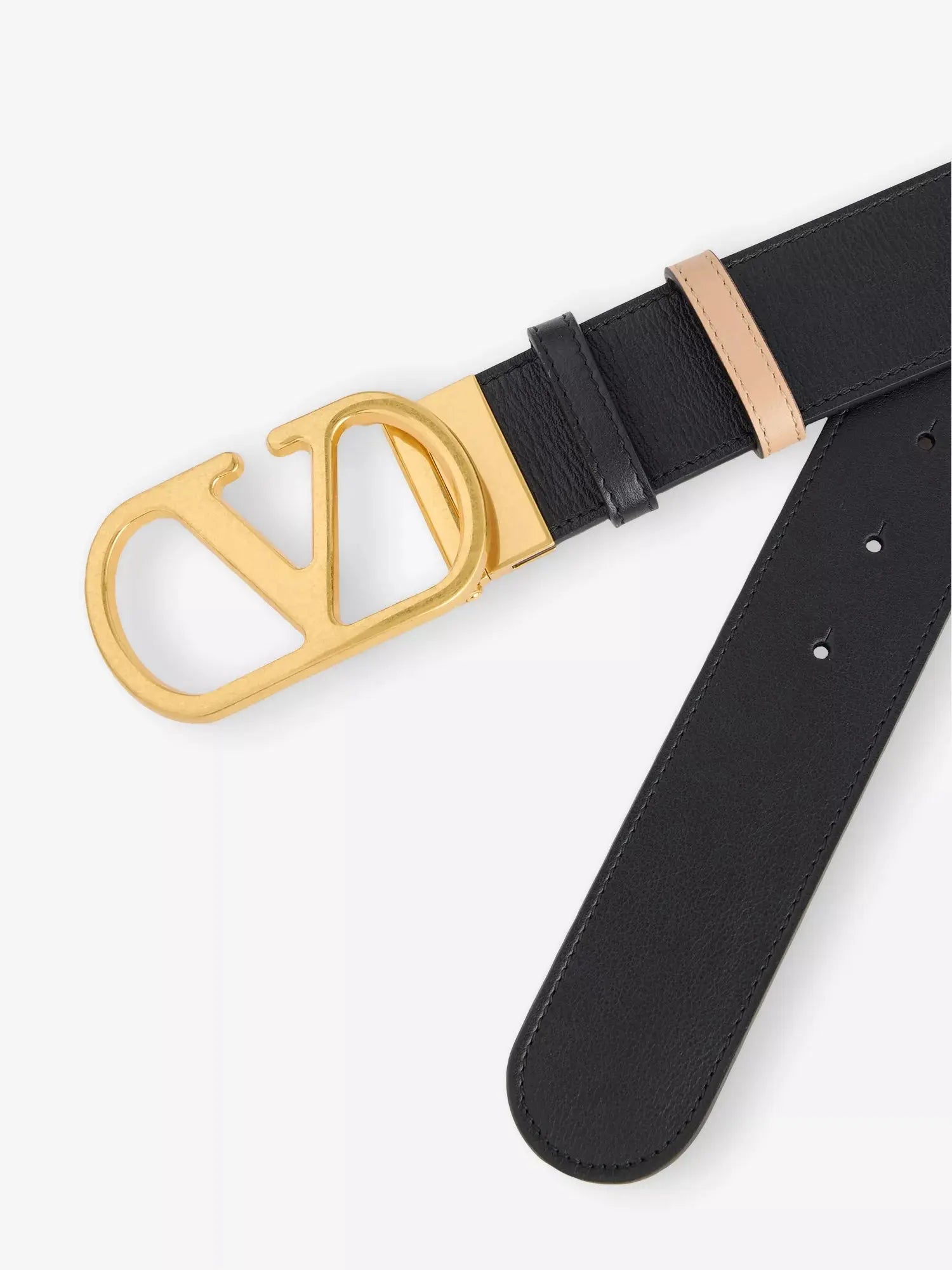 Valentino Garavani Women's VLogo Signature Reversible Leather Belt Valentino Garavani