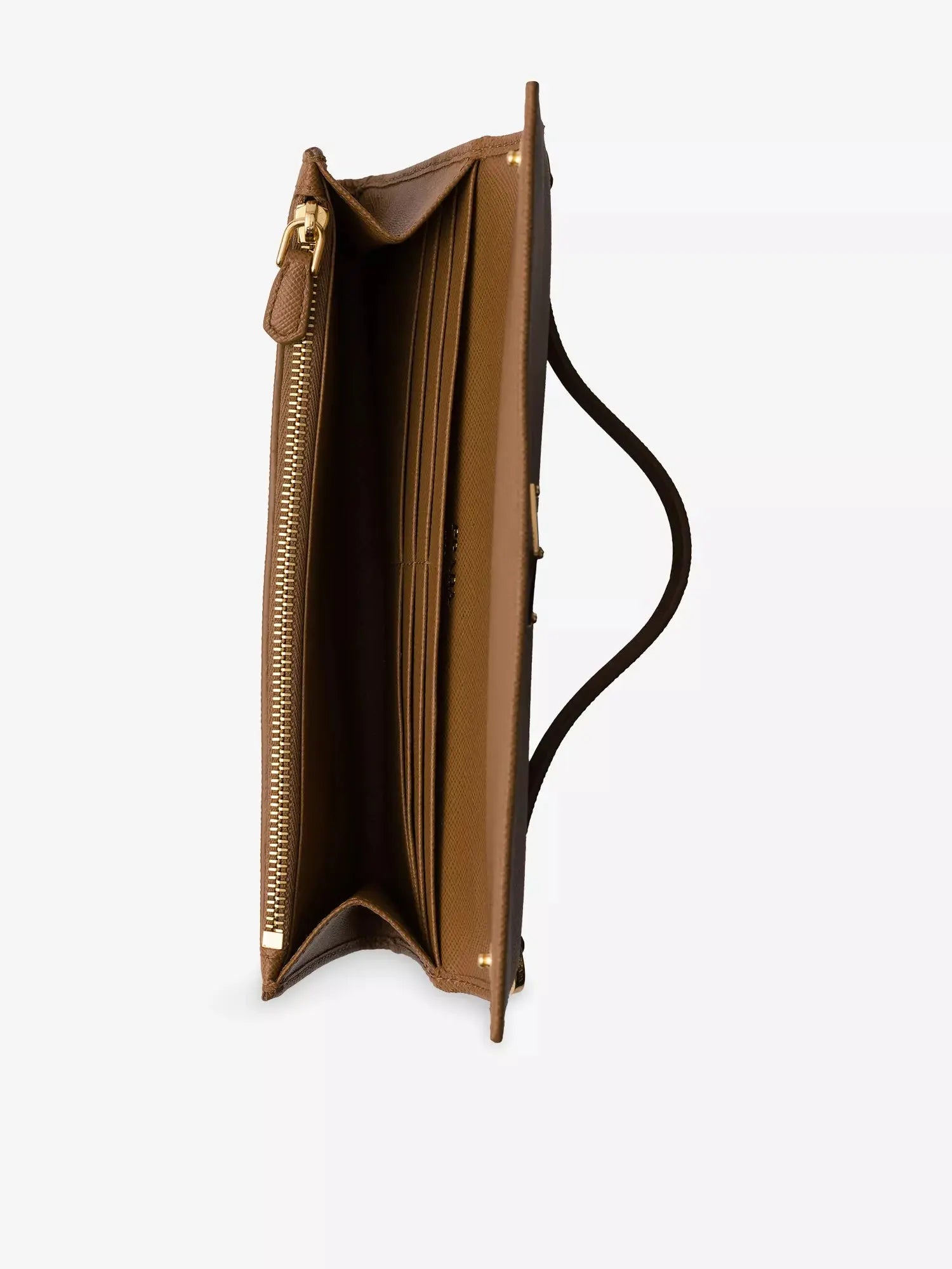 Prada Women's Saffiano Shoulder-Strap Leather Wallet Prada