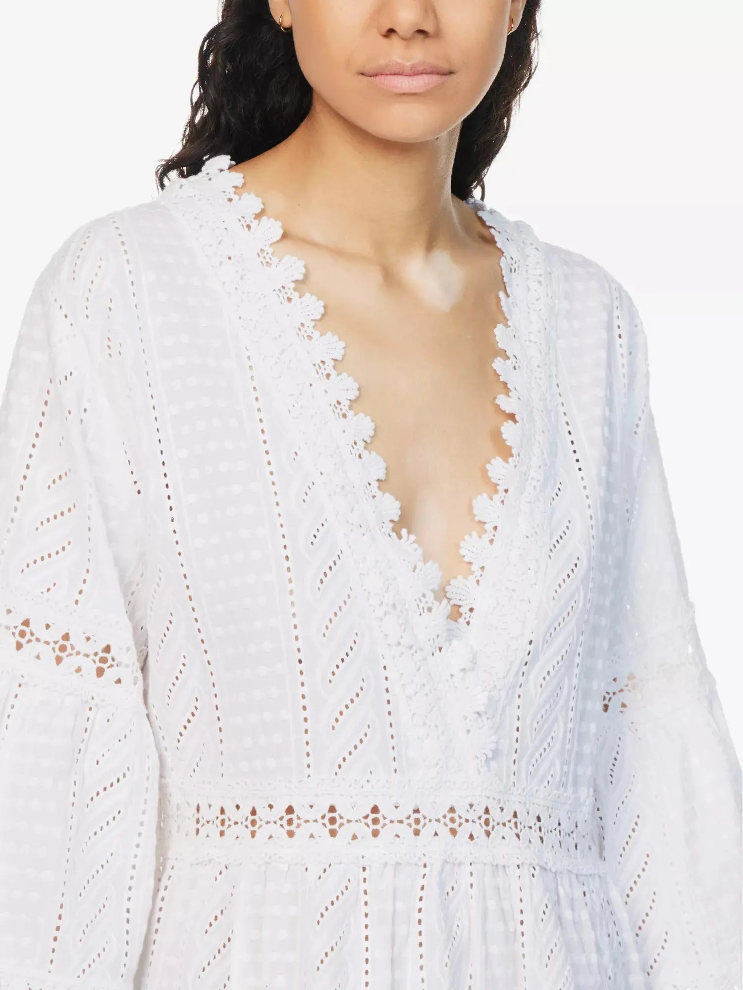 Melissa Odabash Women's Victoria semi-sheer cotton cover-up Melissa Odabash