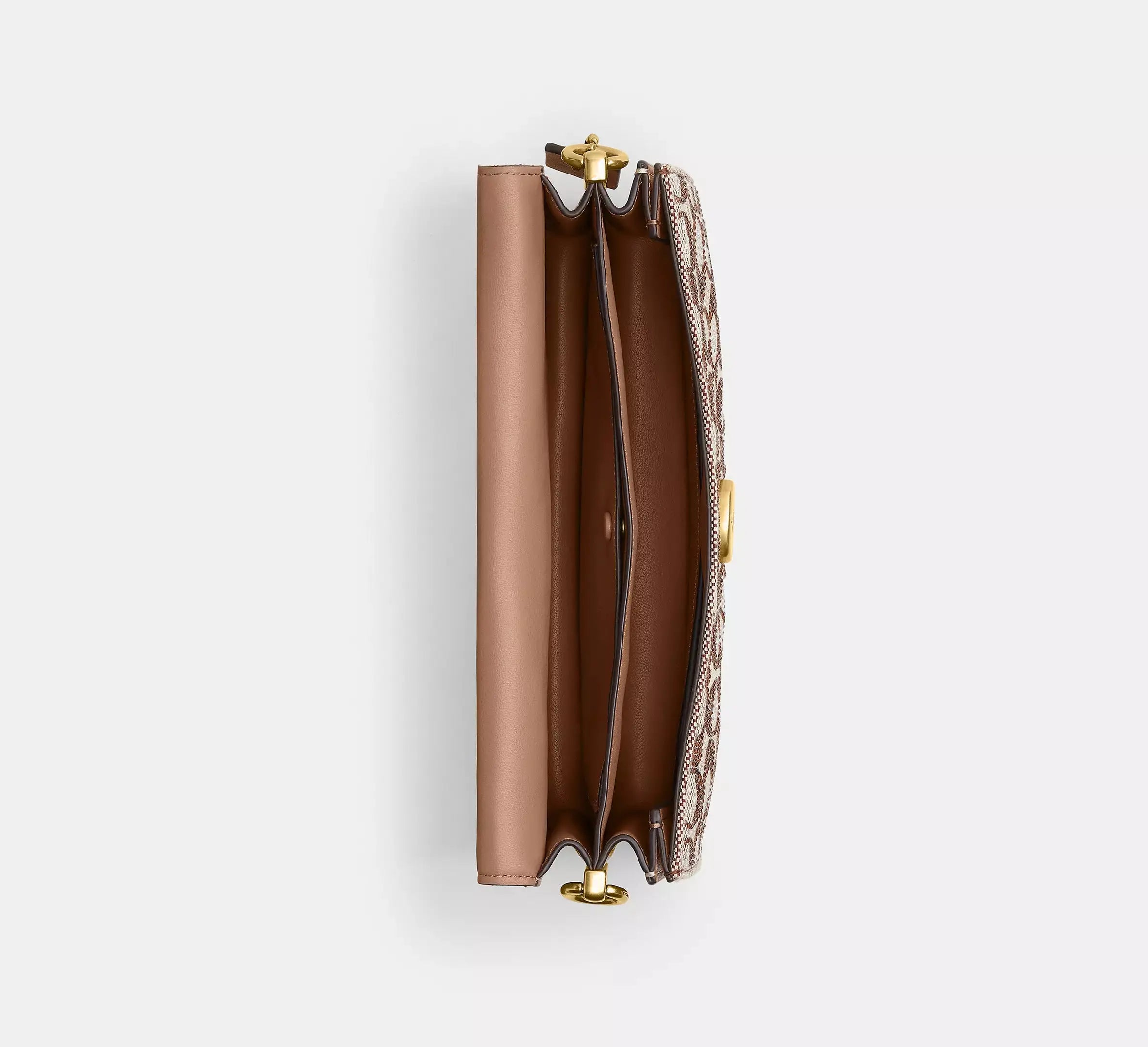 Coach Women's Tabby Shoulder Bag 26 In Crystal Signature Jacquard Coach