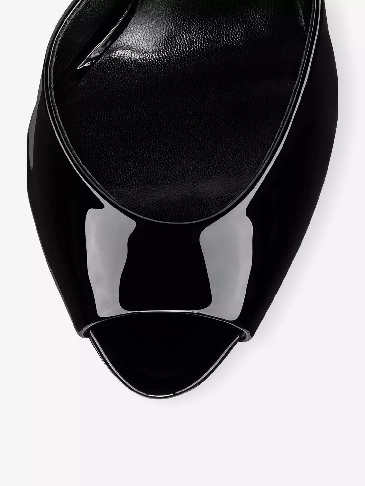 Christian Louboutin Women's Me Dolly 100 Patent Leather Heeled Mules Christian Louboutin