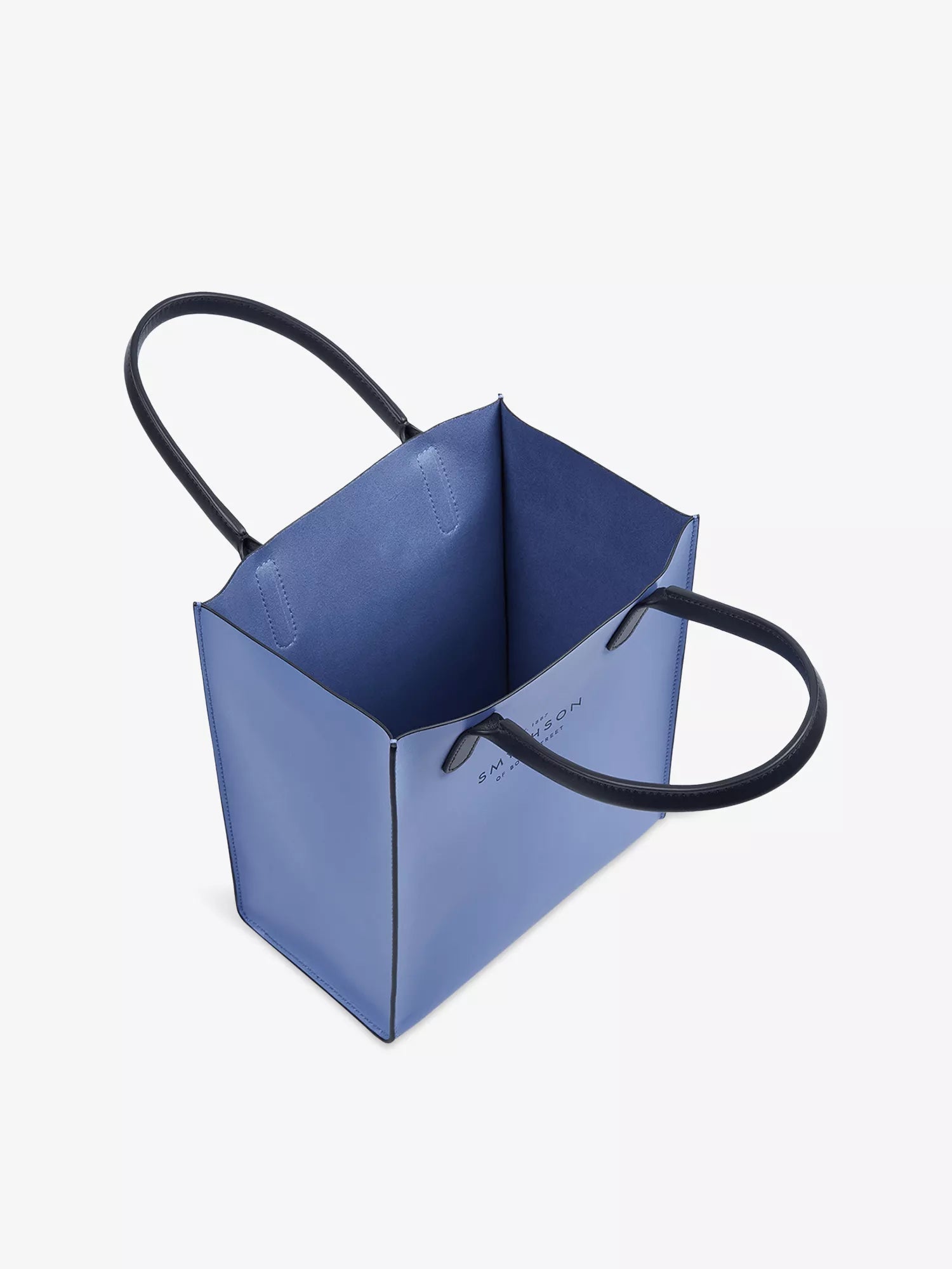 Smythson Men's Pavilion Kingly Mini Leather Tote Bag Smythson