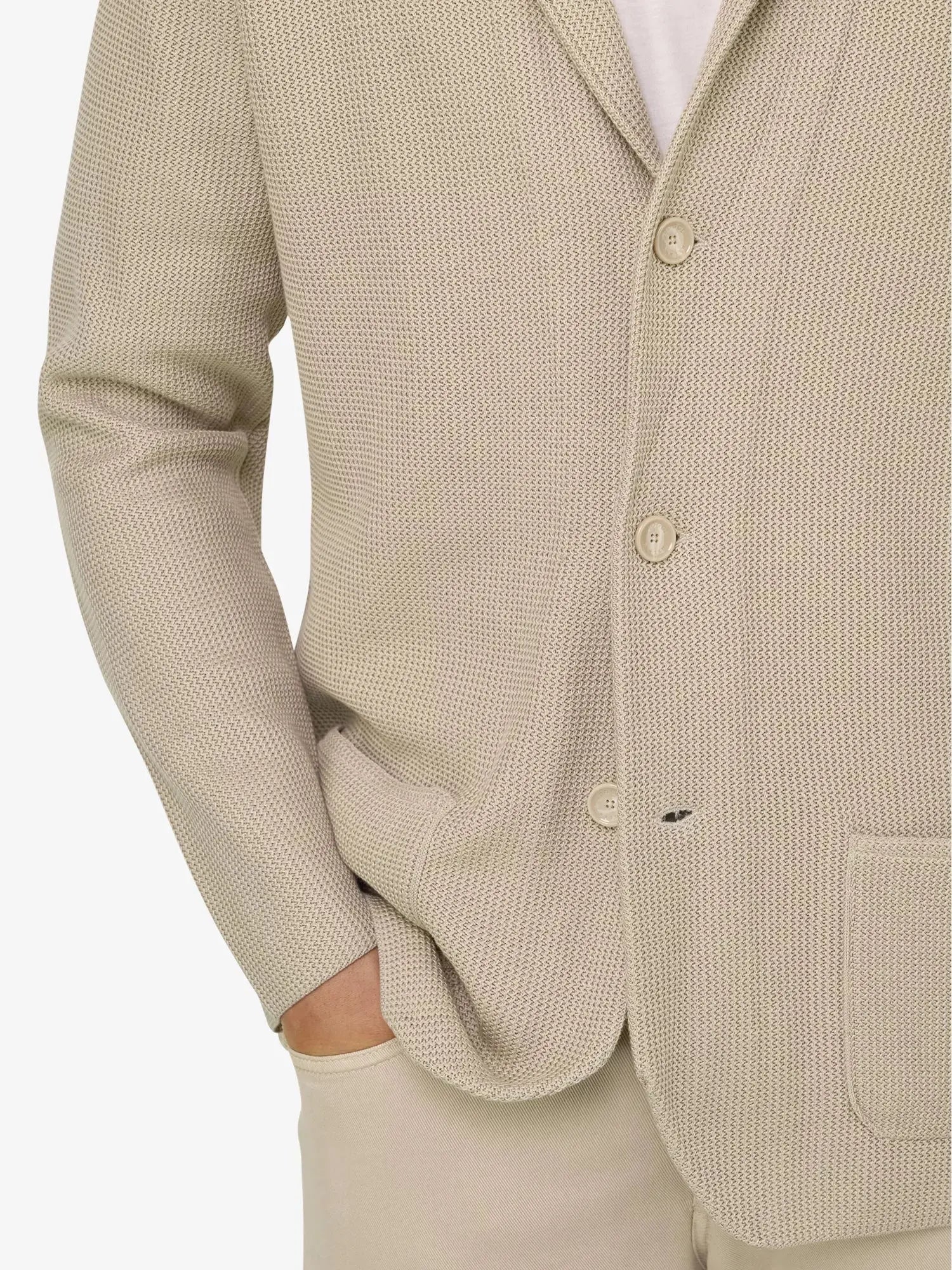 Boggi Milano Men's Regular-Fit Single-Breasted Cotton Blazer Boggi Milano