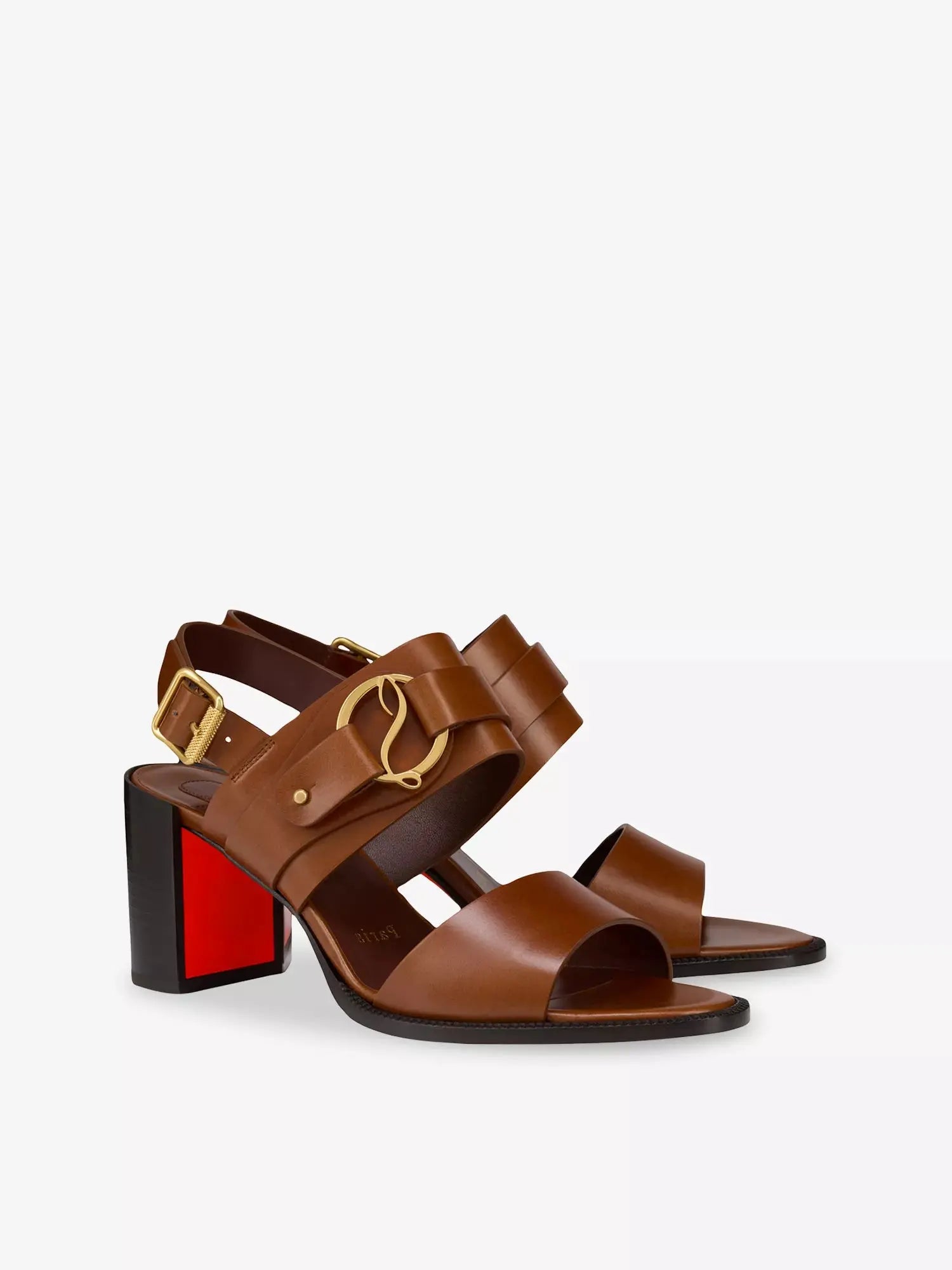 Christian Louboutin Women's Her In Roma 70 Leather Heeled Sandals Christian Louboutin