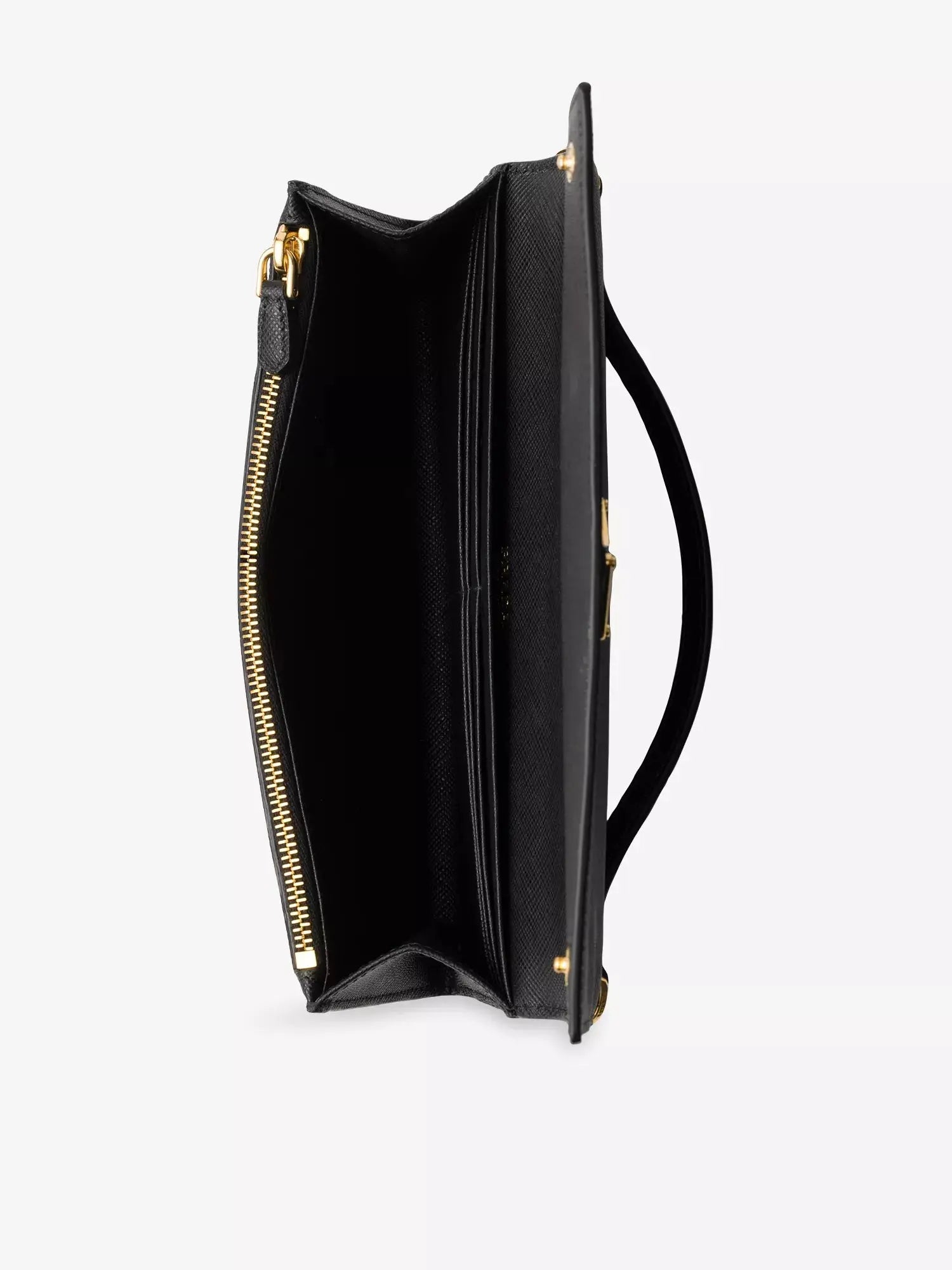 Prada Women's Saffiano Shoulder-Strap Leather Wallet Prada
