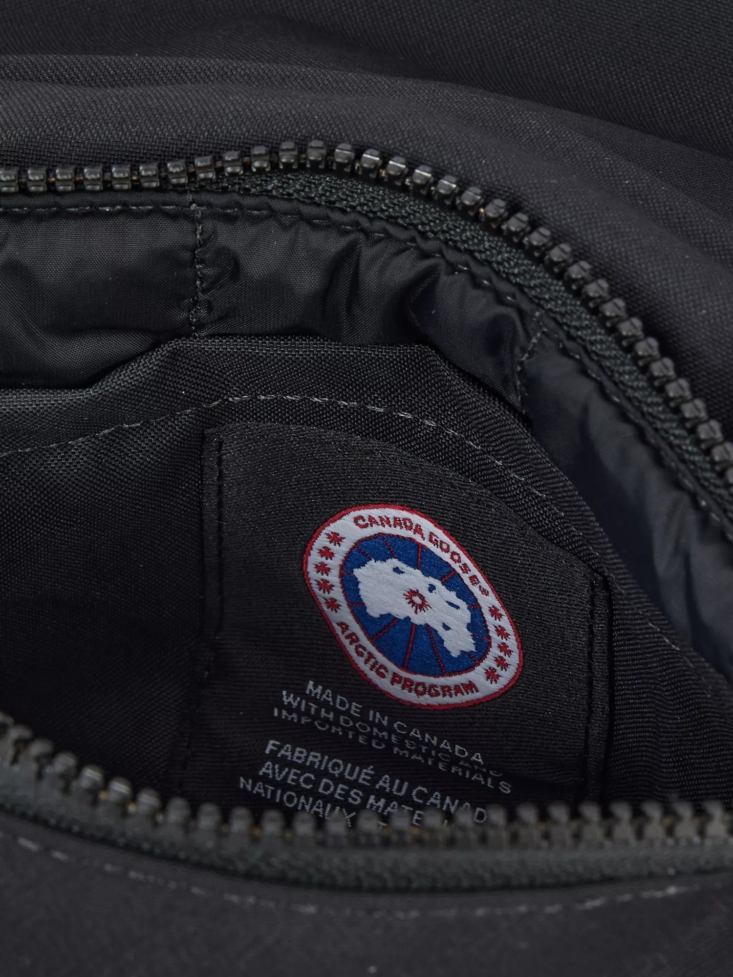 Canada Goose Men's Brand-embroidered mini shell bag Canada Goose