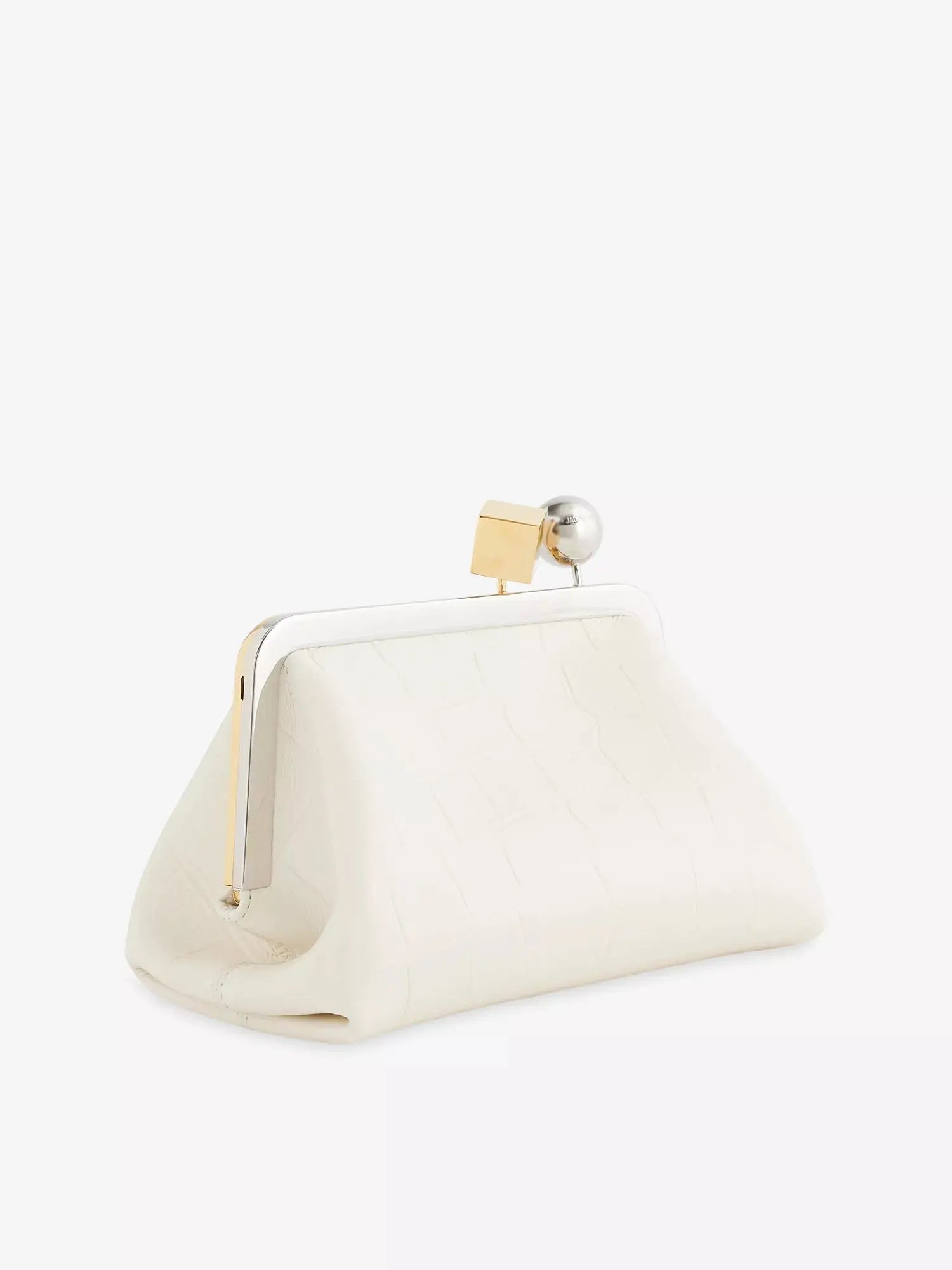 Jacquemus Women's The Berlingot Small Leather Clasp Bag Jacquemus