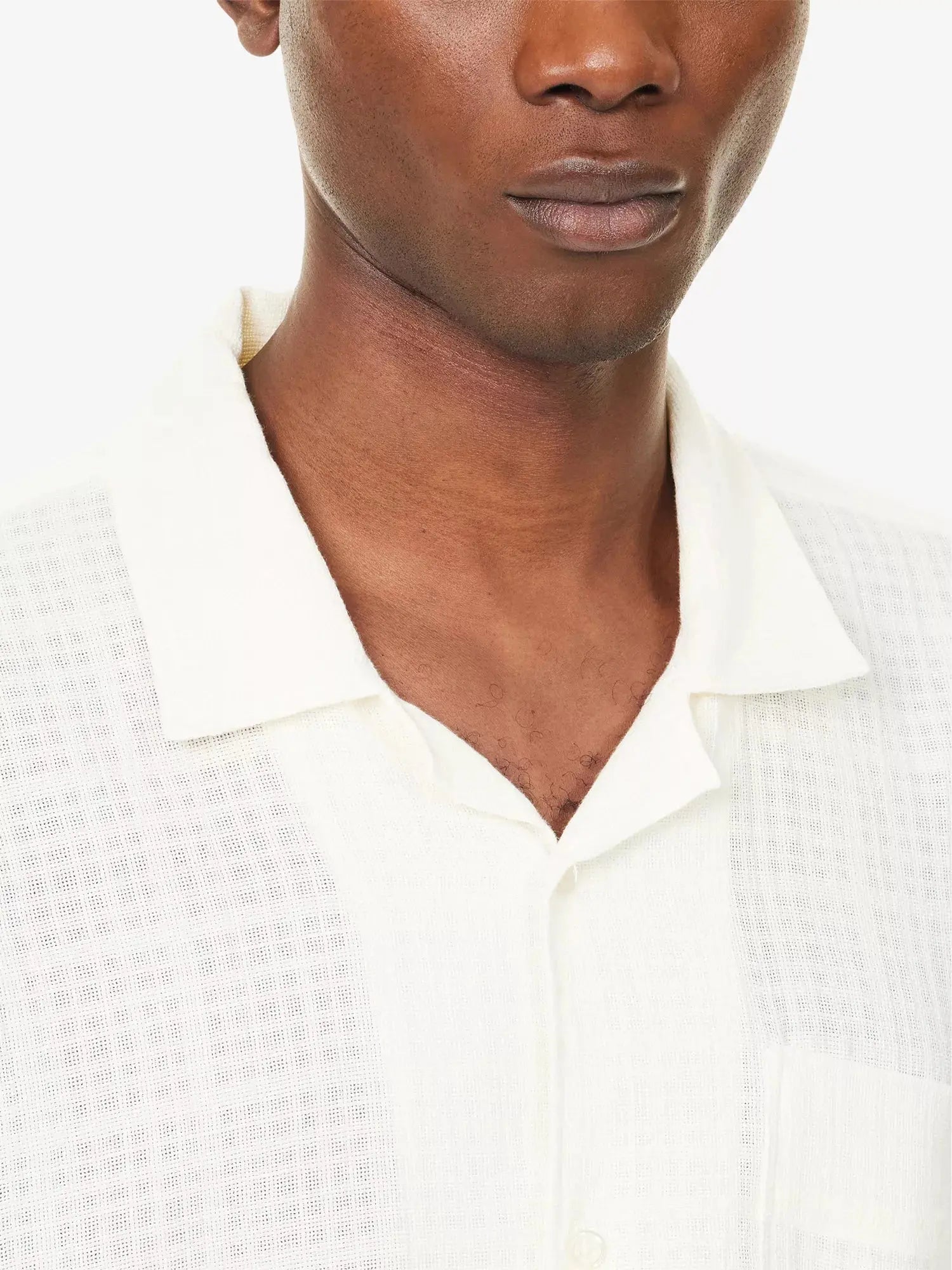 Palmes Men's Ramus Camp-Collar Cotton Shirt Palmes