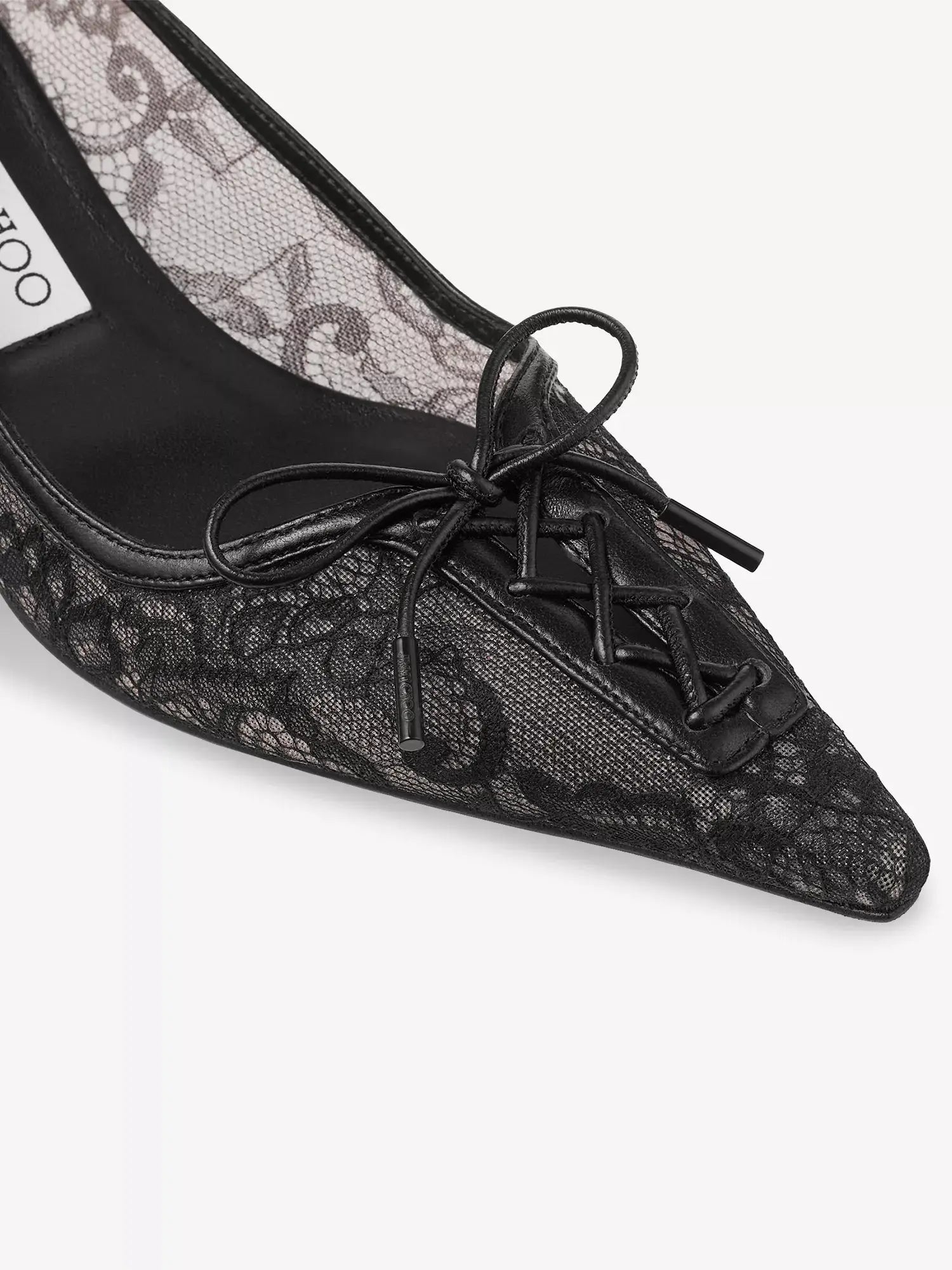 Jimmy Choo Women's Scarlett 50 Lace Heeled Courts Jimmy Choo