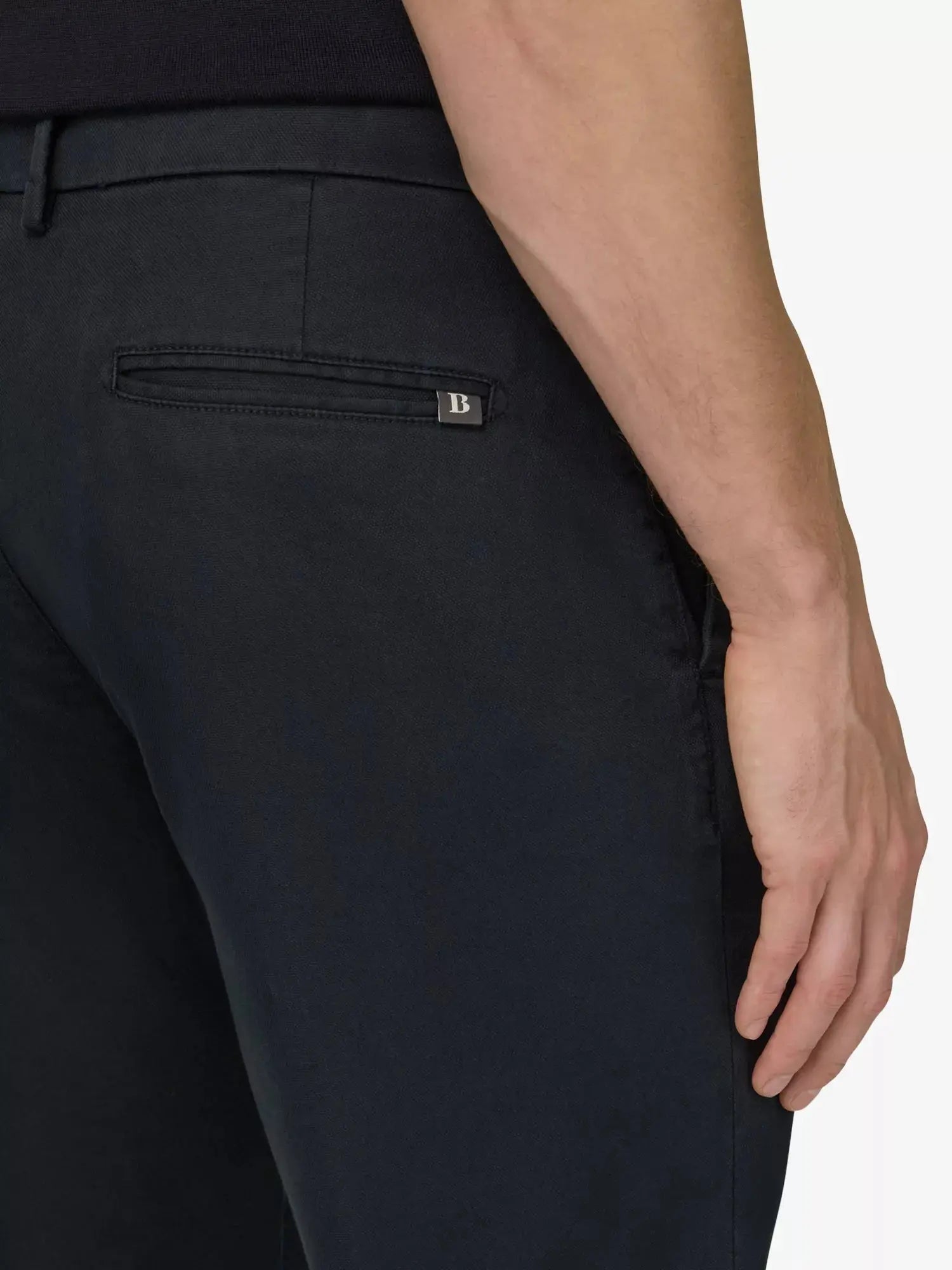 Boggi Milano Men's Straight Regular-Fit Stretch Cotton-Blend Trousers Boggi Milano
