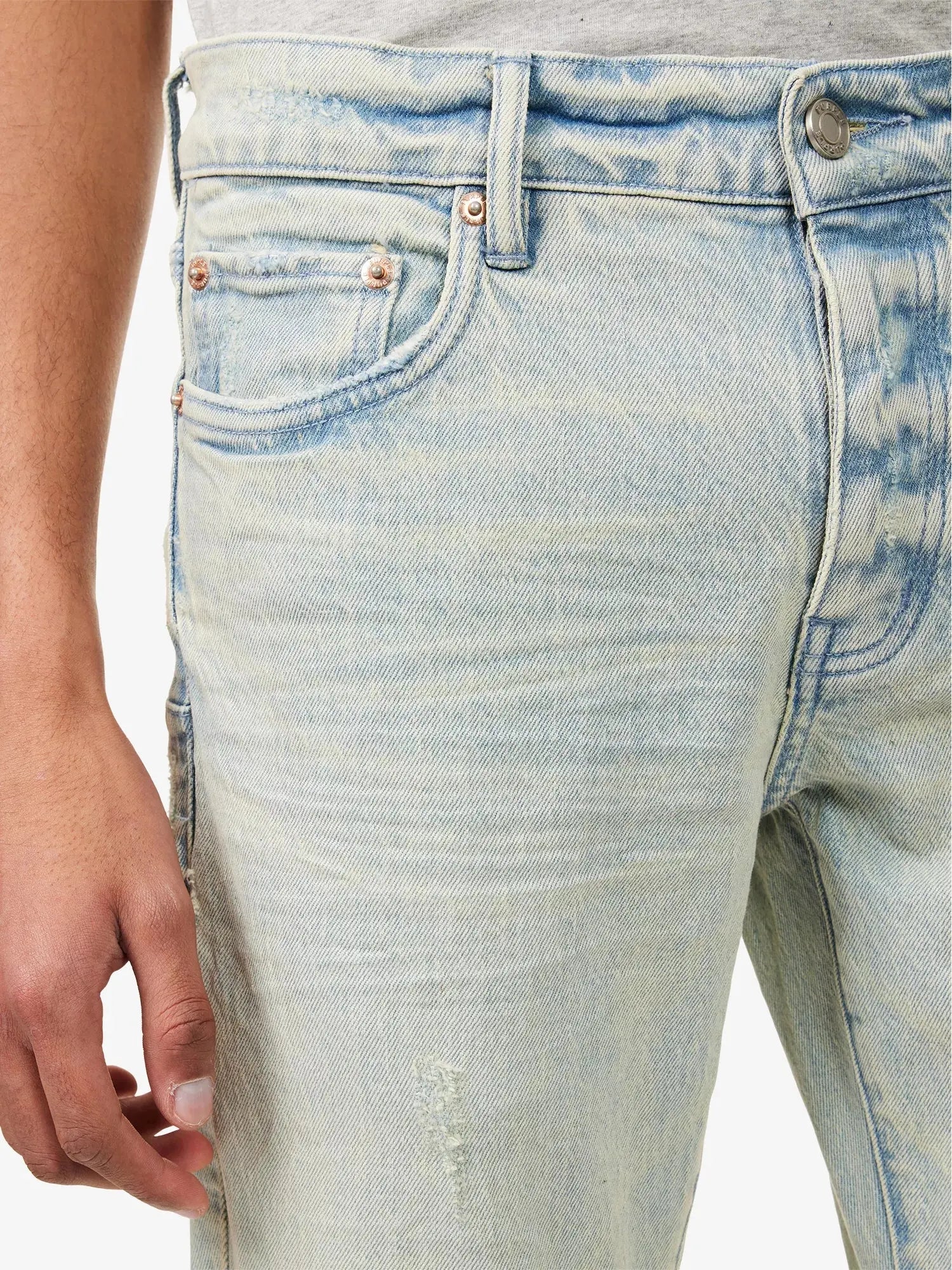 Purple Brand Men's Skinny Flare-Leg Denim Jeans Purple Brand