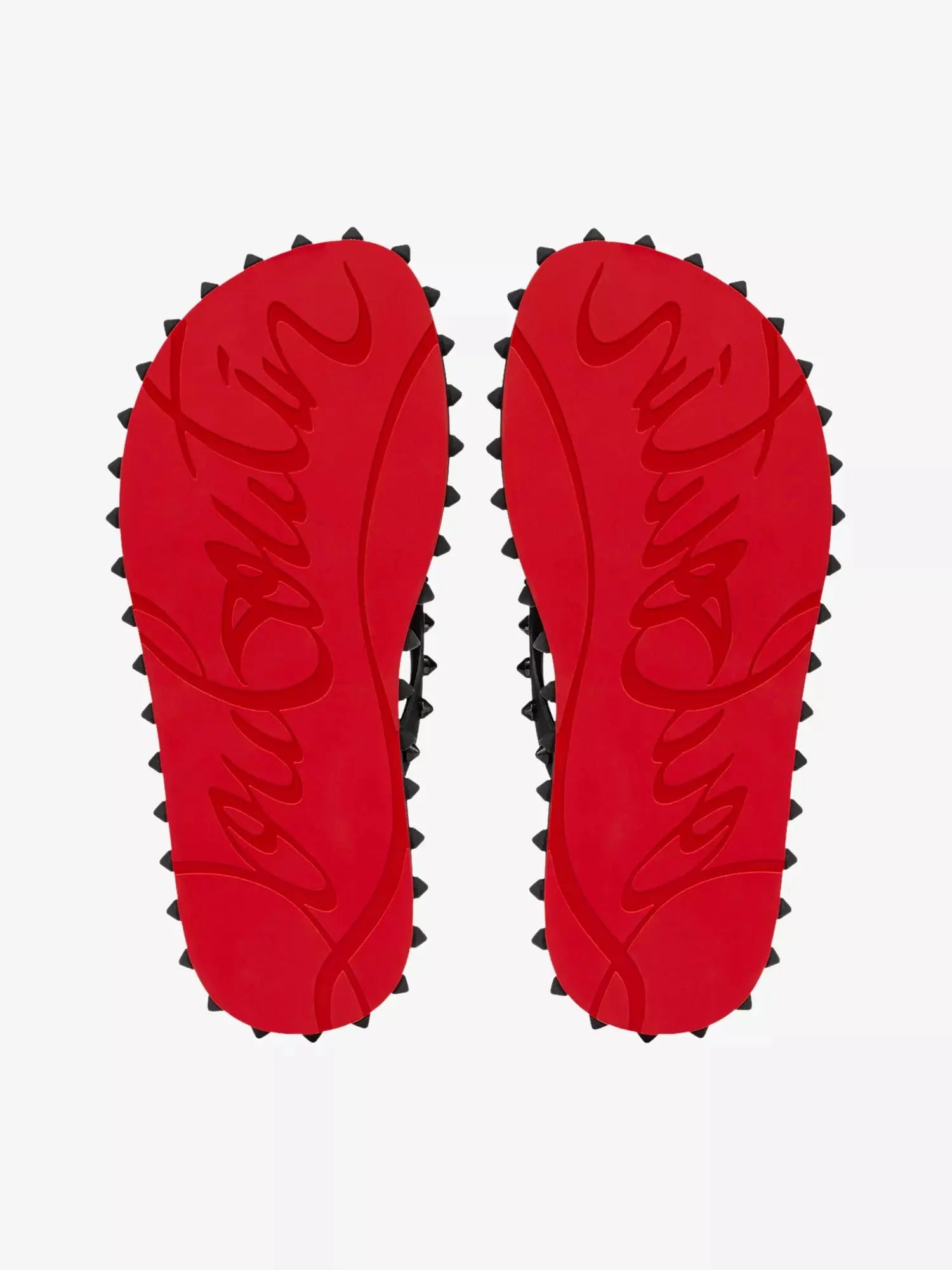 Christian Louboutin Women's Super Loubi Rubber Flip-Flops Christian Louboutin