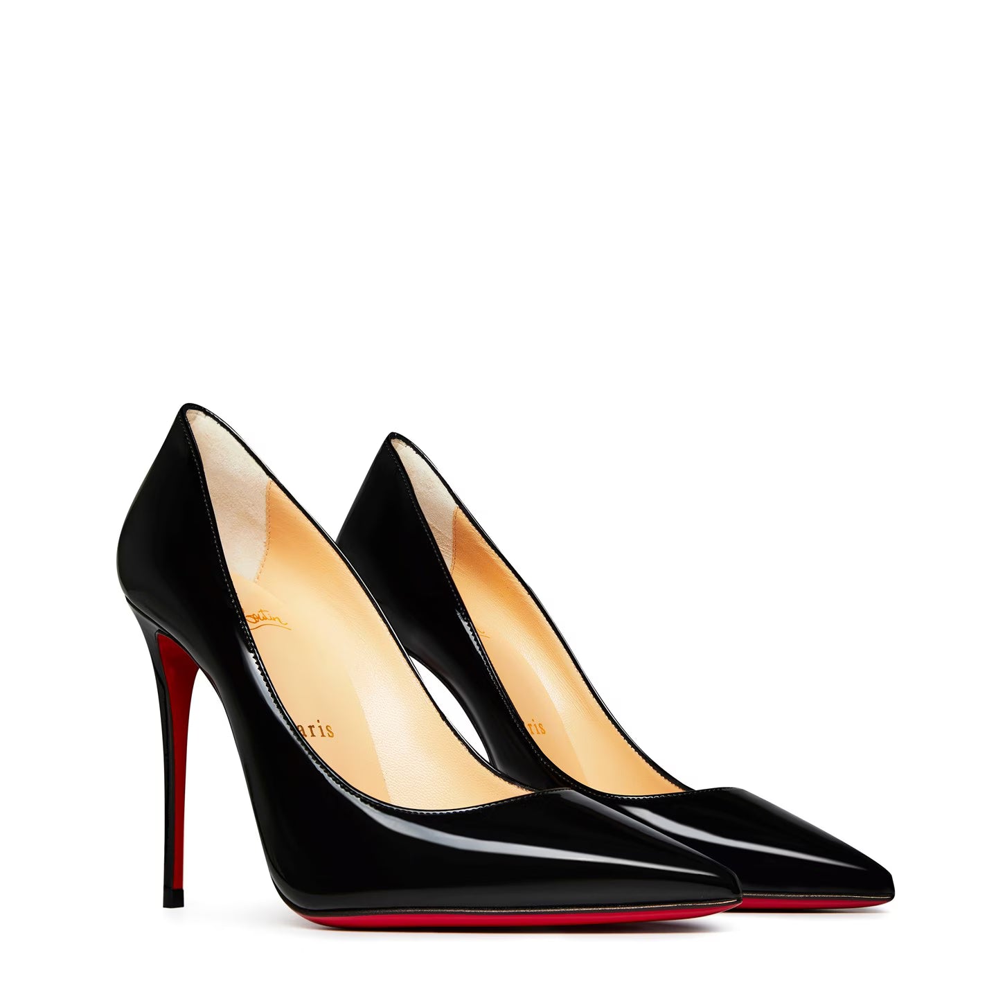 Women's Kate Leather Pumps, 100mm