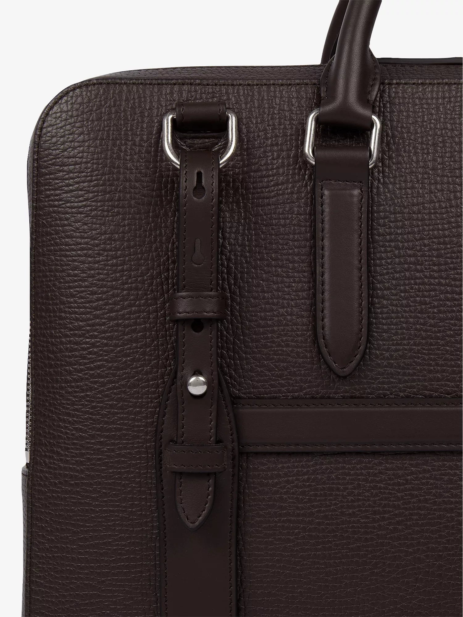 Smythson Men's Ludlow Large Leather Briefcase Smythson