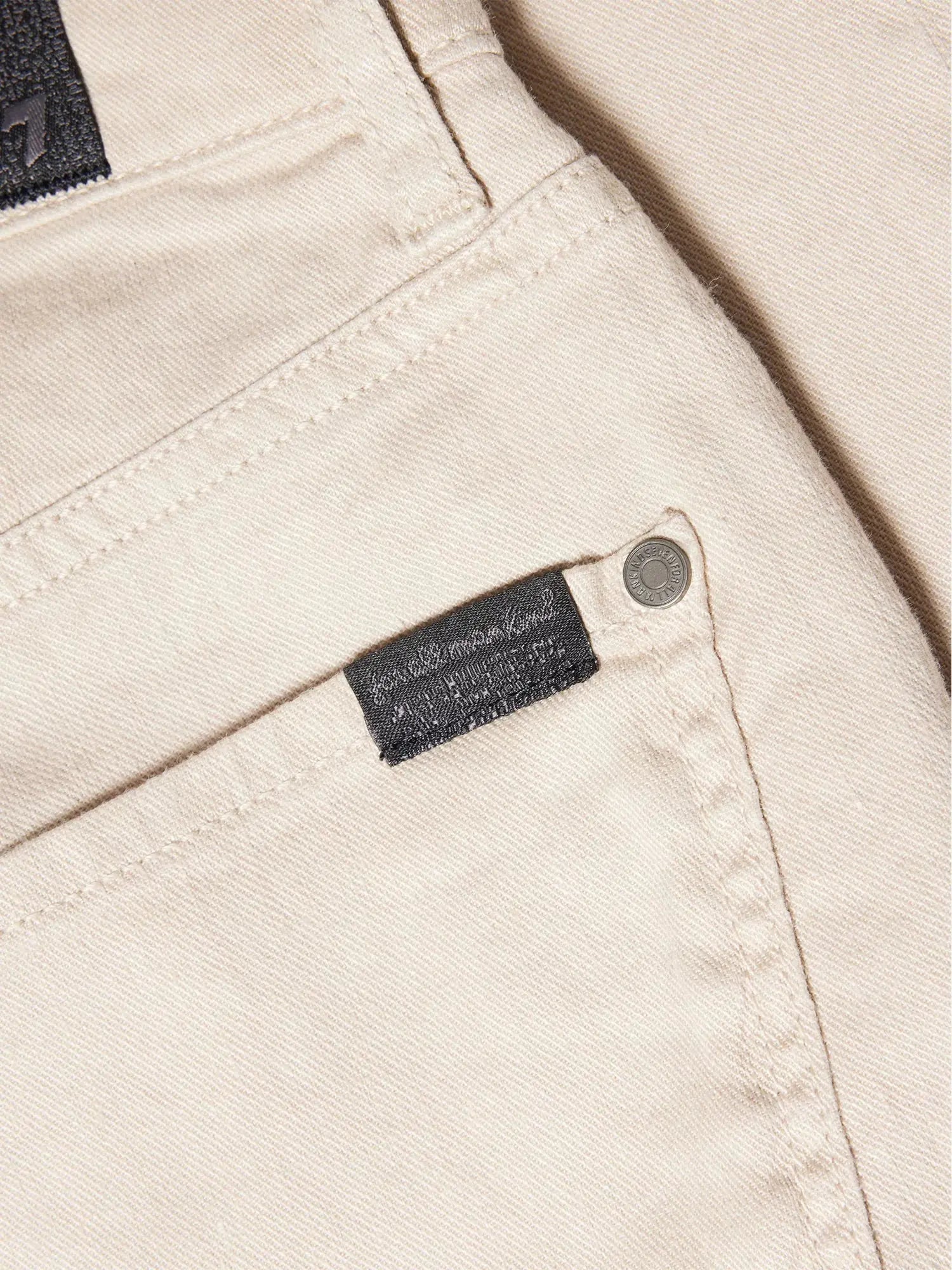 7 For All Mankind Men's Straight-Leg Linen And Cotton Denim Jeans 7 For All Mankind
