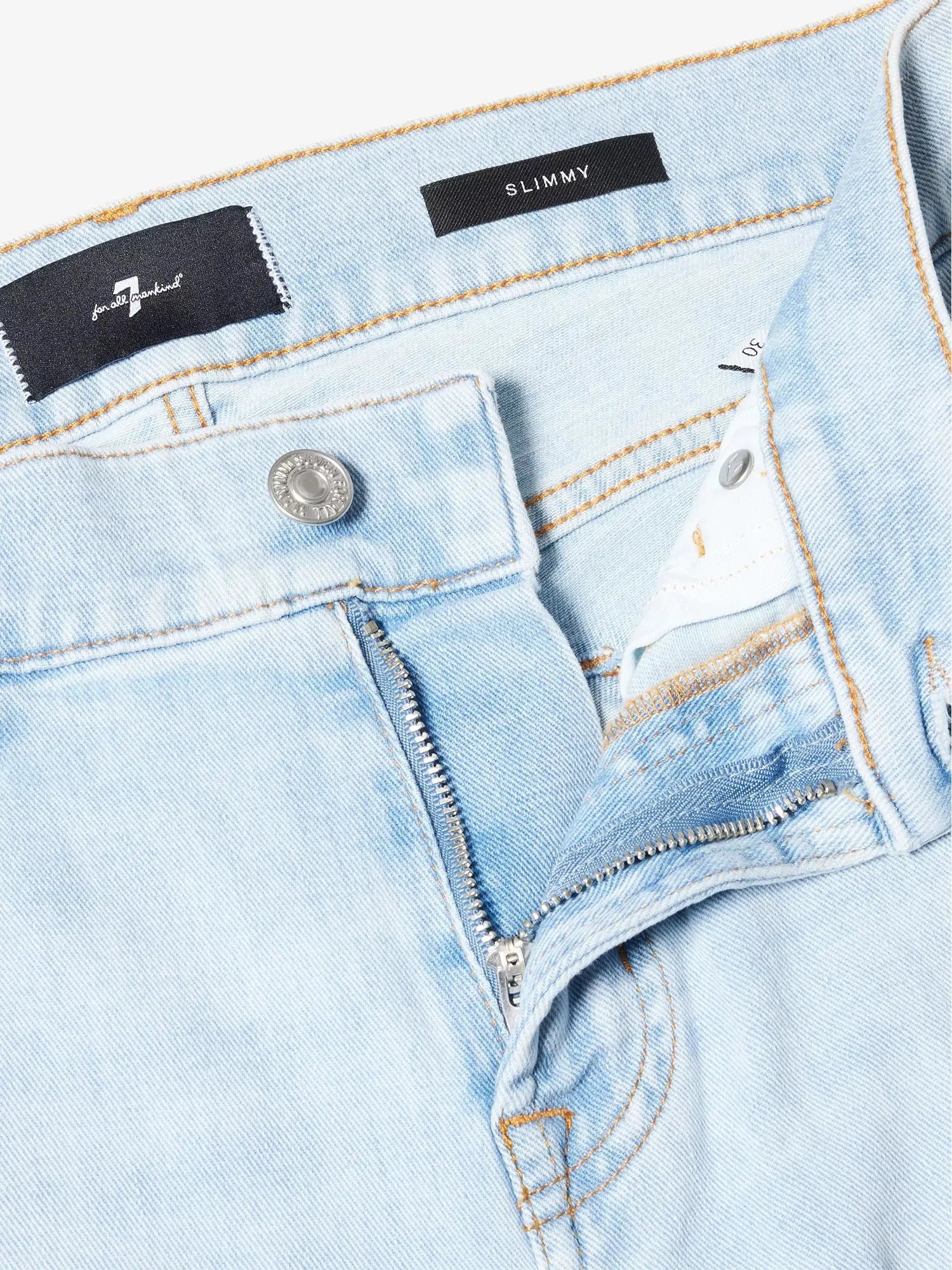 7 For All Mankind Men's Slimmy Tapered Brand-Patch Stretch-Denim Jeans 7 For All Mankind